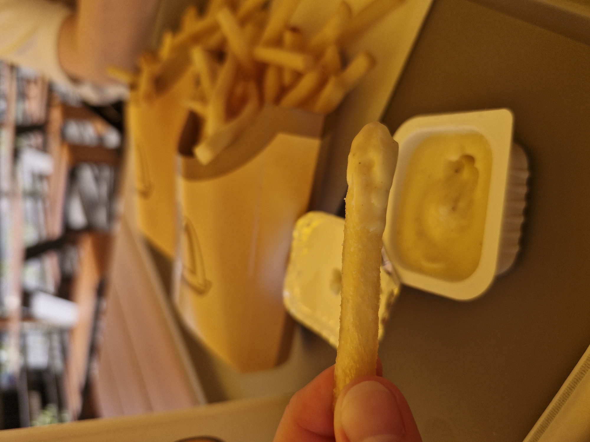 McDonald's meal with FIFA World Cup branding in Lviv