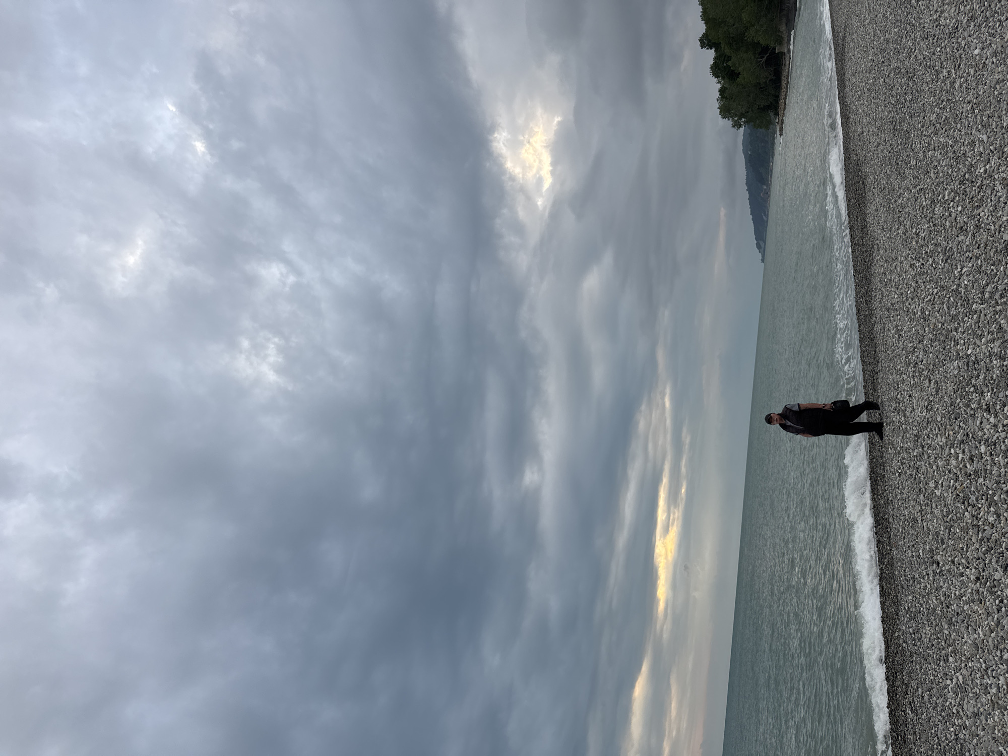 Tourist activity documented at Sochi beach resort area
