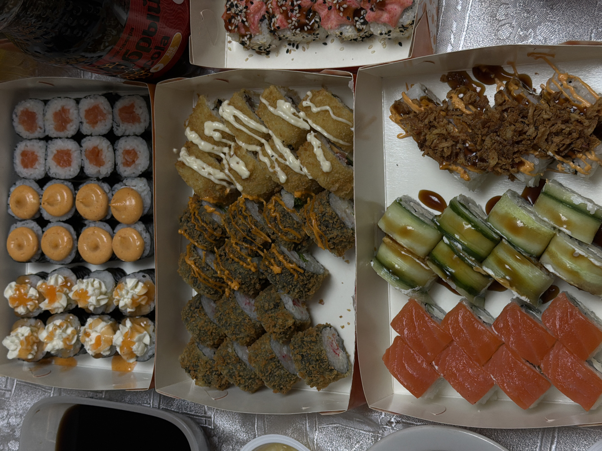 Family celebrates 18th birthday with sushi feast in Perm