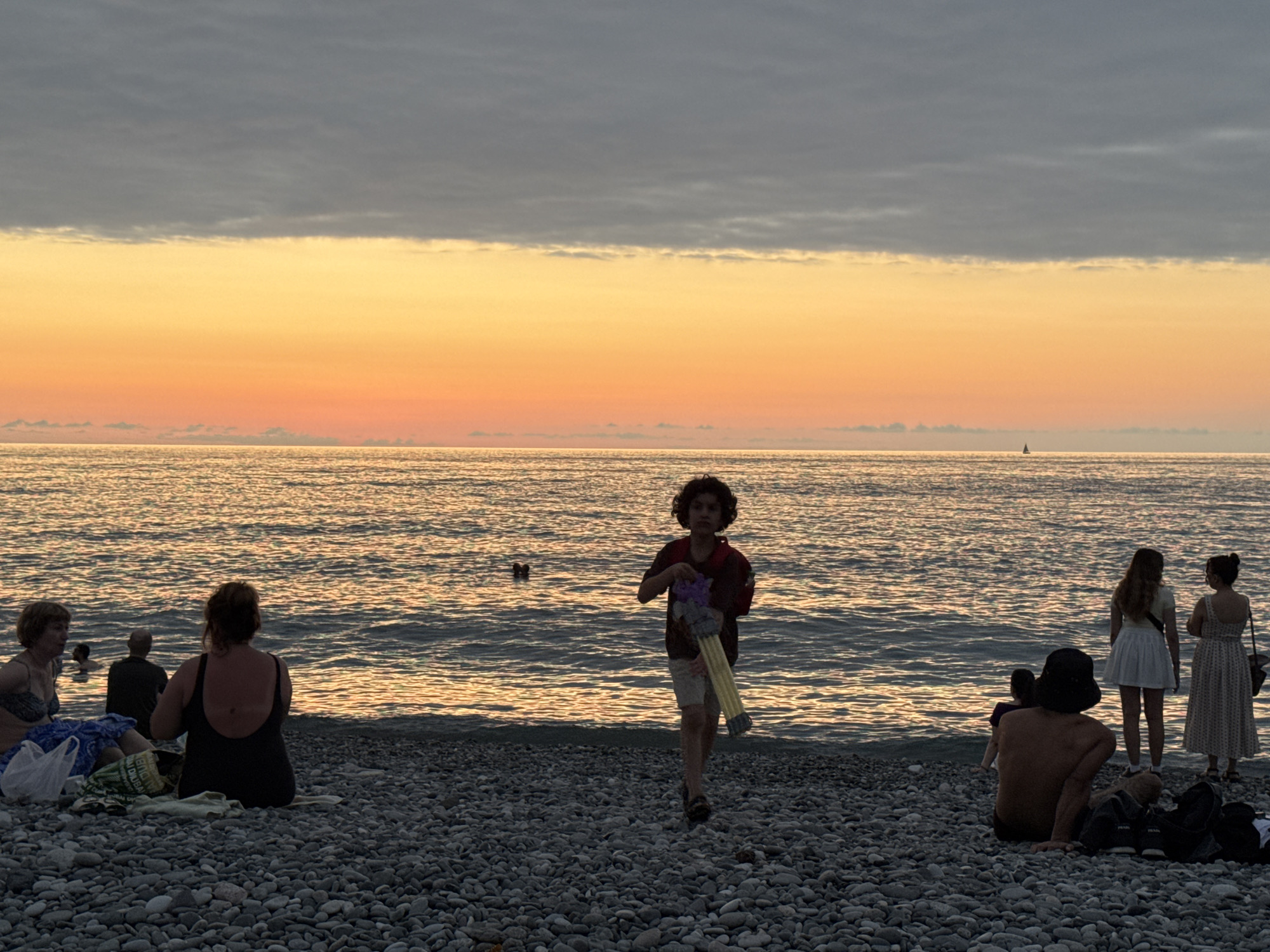 Batumi at golden hour: streets, parks, and the Black Sea shore