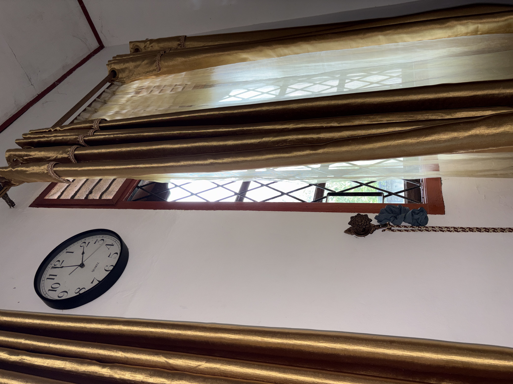 Inside a traditionally furnished room in Uleepulo, Indonesia