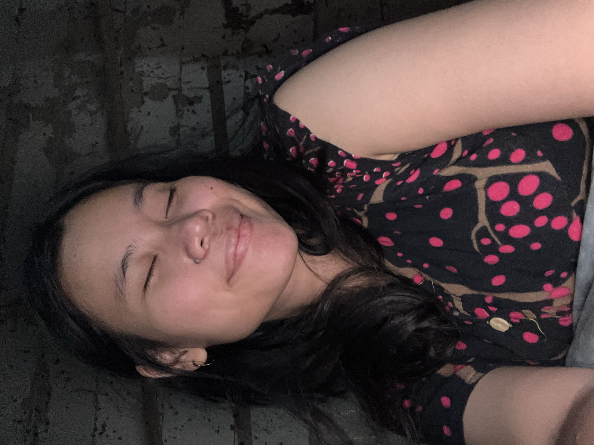 Selfie session with cat in East Jakarta apartment