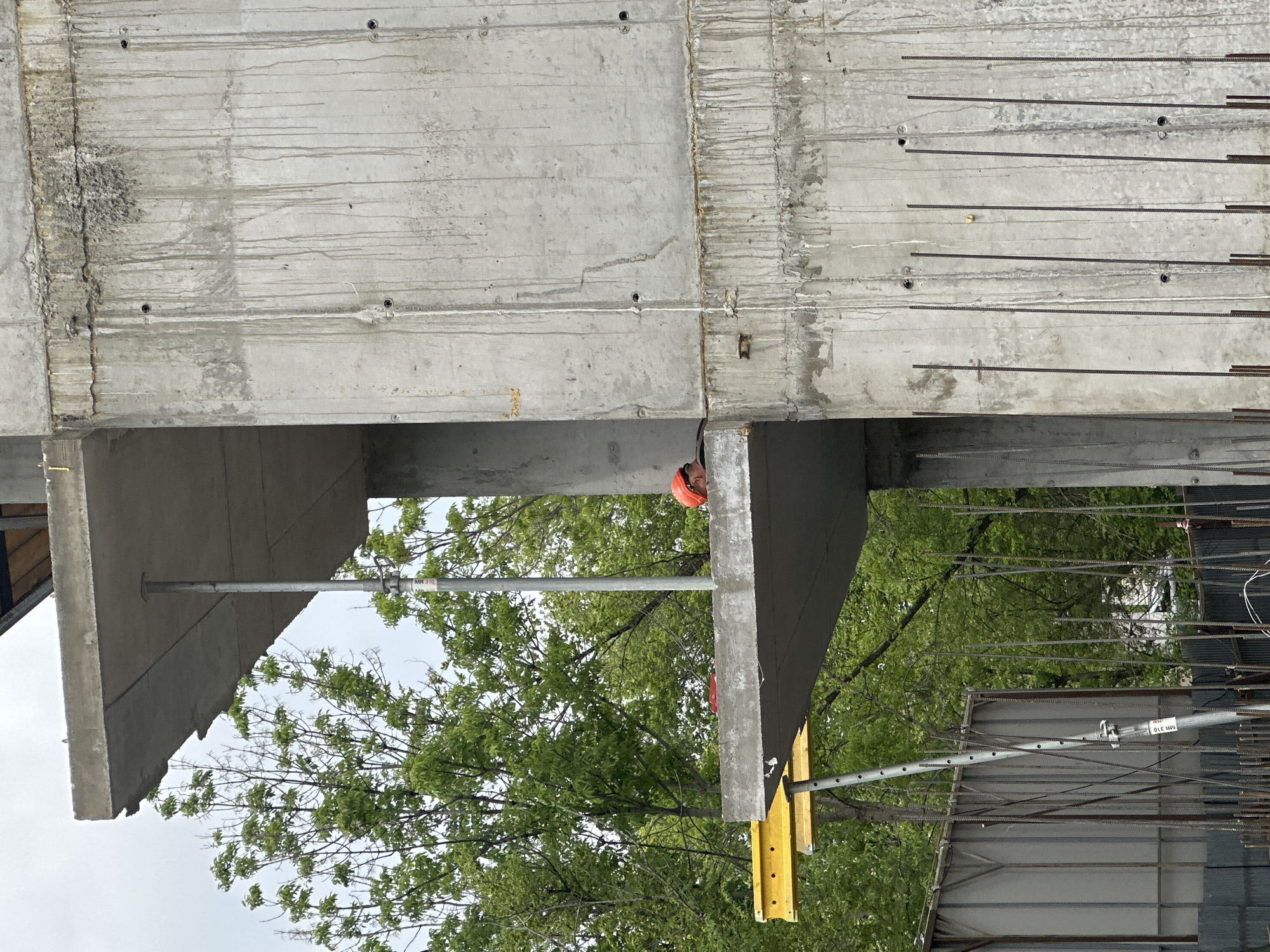 Late night construction work documented in Khabarovsk, Russia