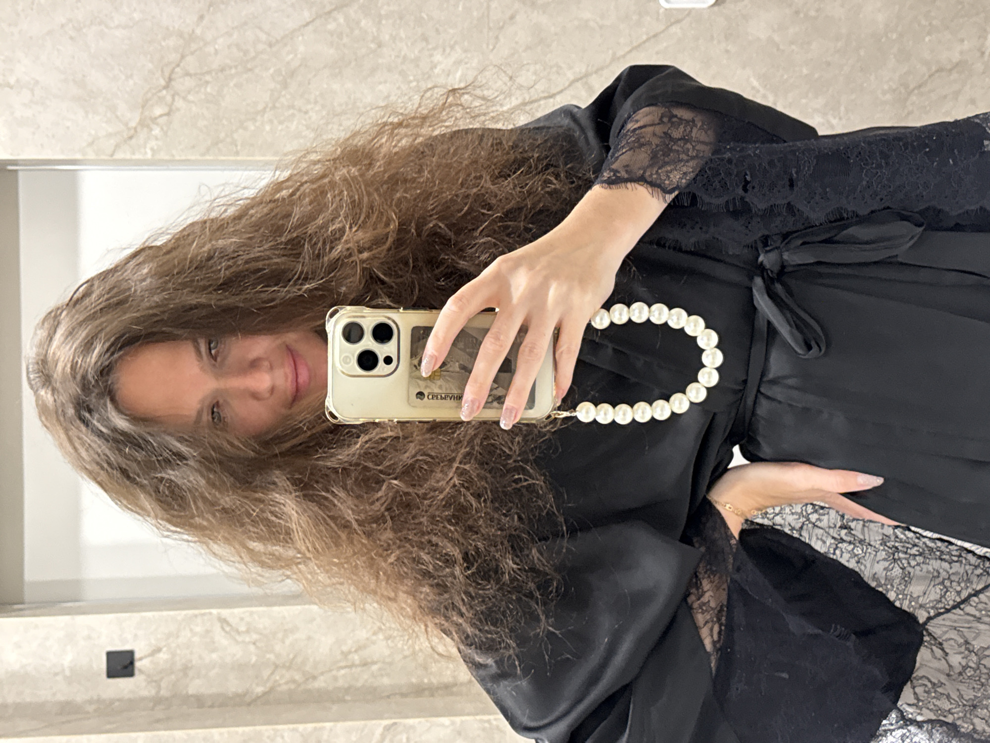 Moscow woman documents evening selfies and cityscape views