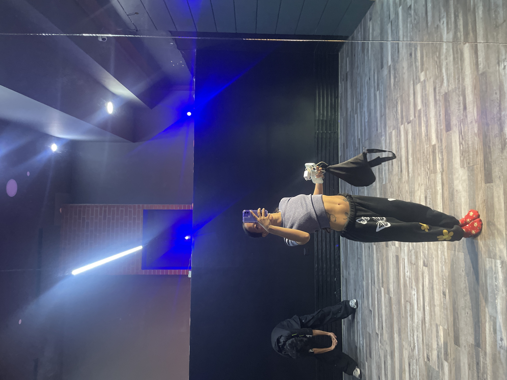 Dance session and selfies at a Pampatar studio