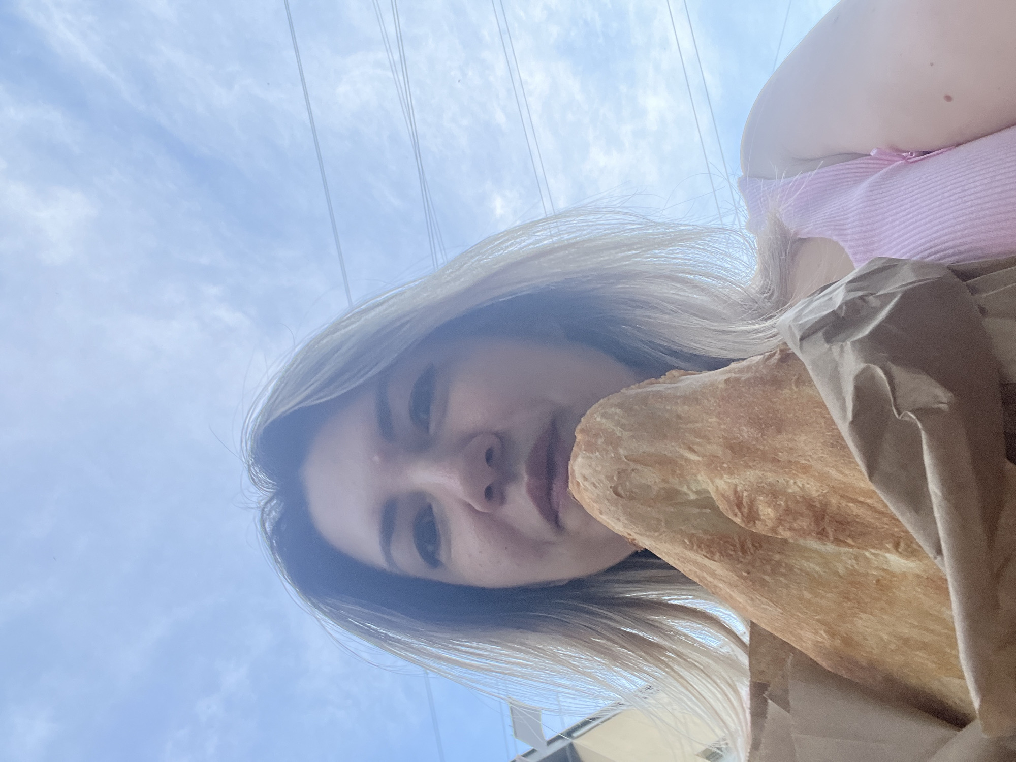 Bread, roasted dinner, and dog antics in Sochi