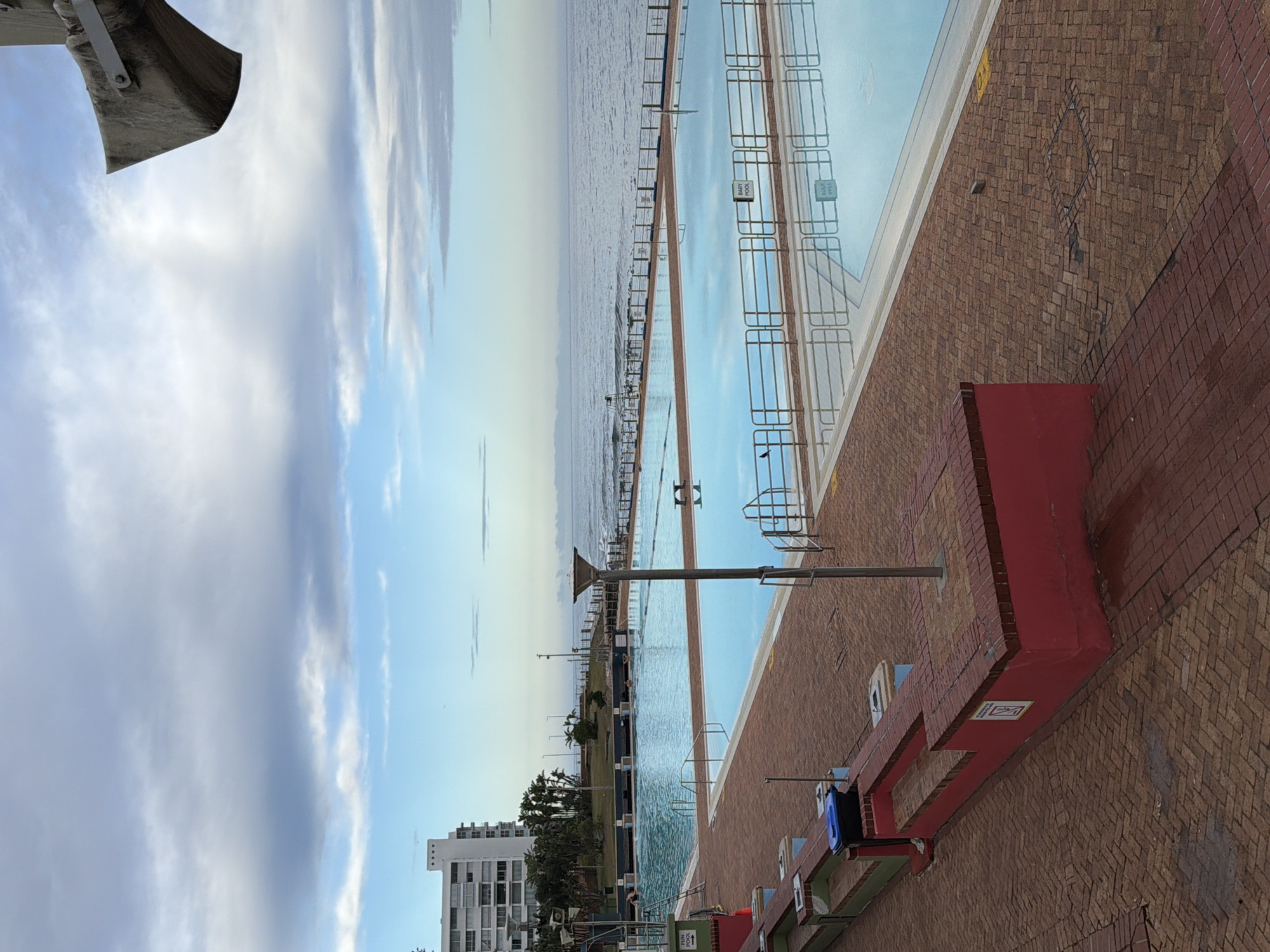 Morning documentation of Sea Point facilities and sculpture
