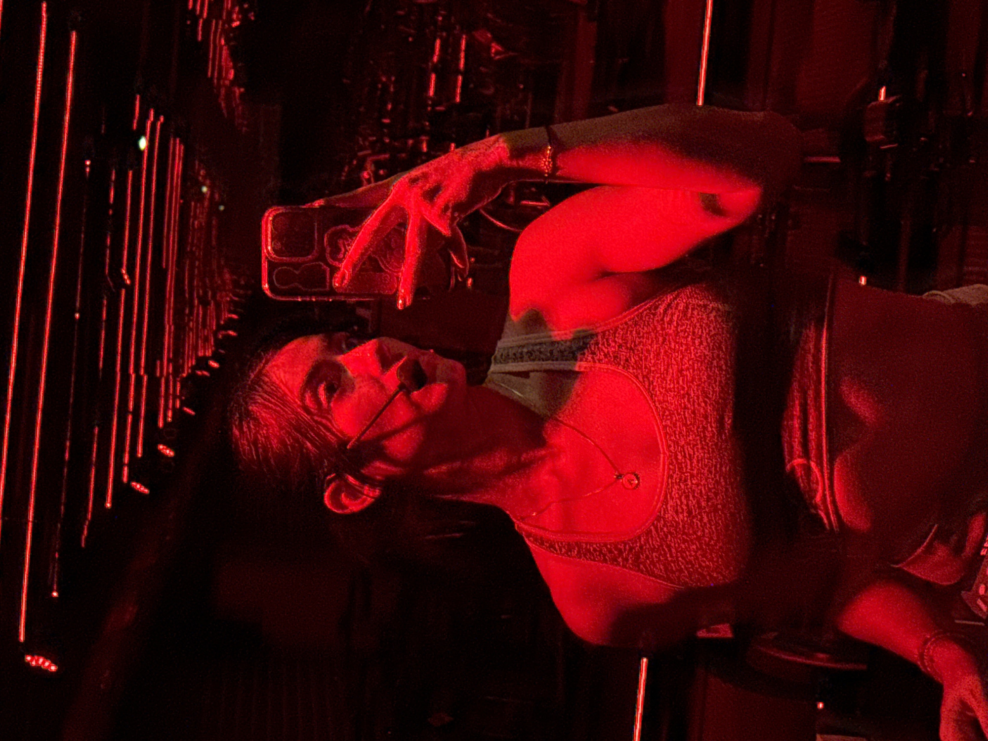 Woman photographed in multiple Puebla venues during evening hours