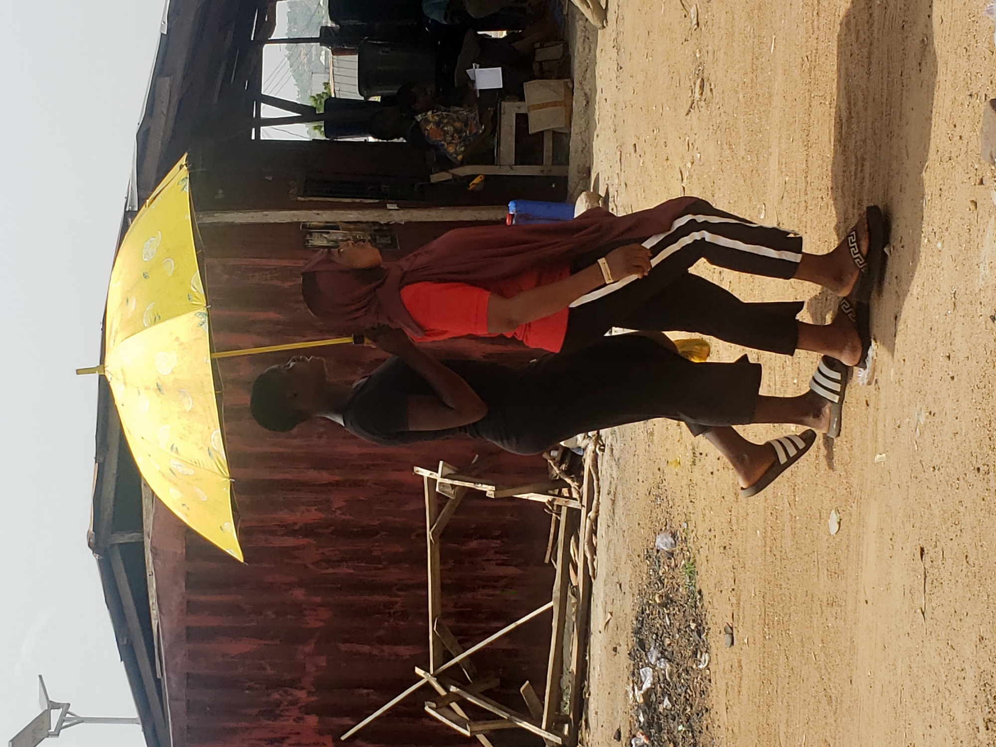 Portraits and outdoor scene captured in Adankolo, Nigeria