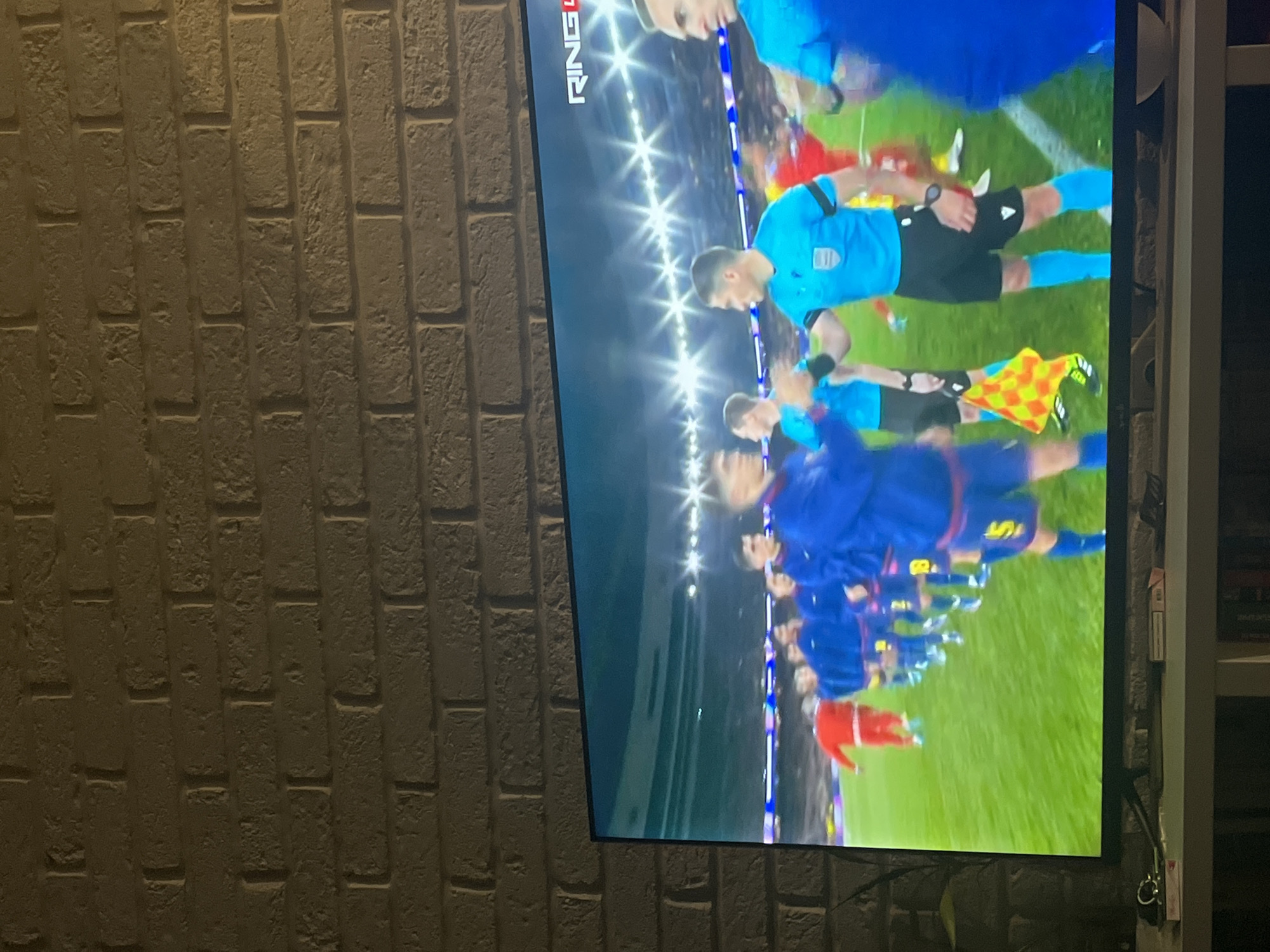 Soccer viewing and street scenes documented in Pokrovnik, Bulgaria