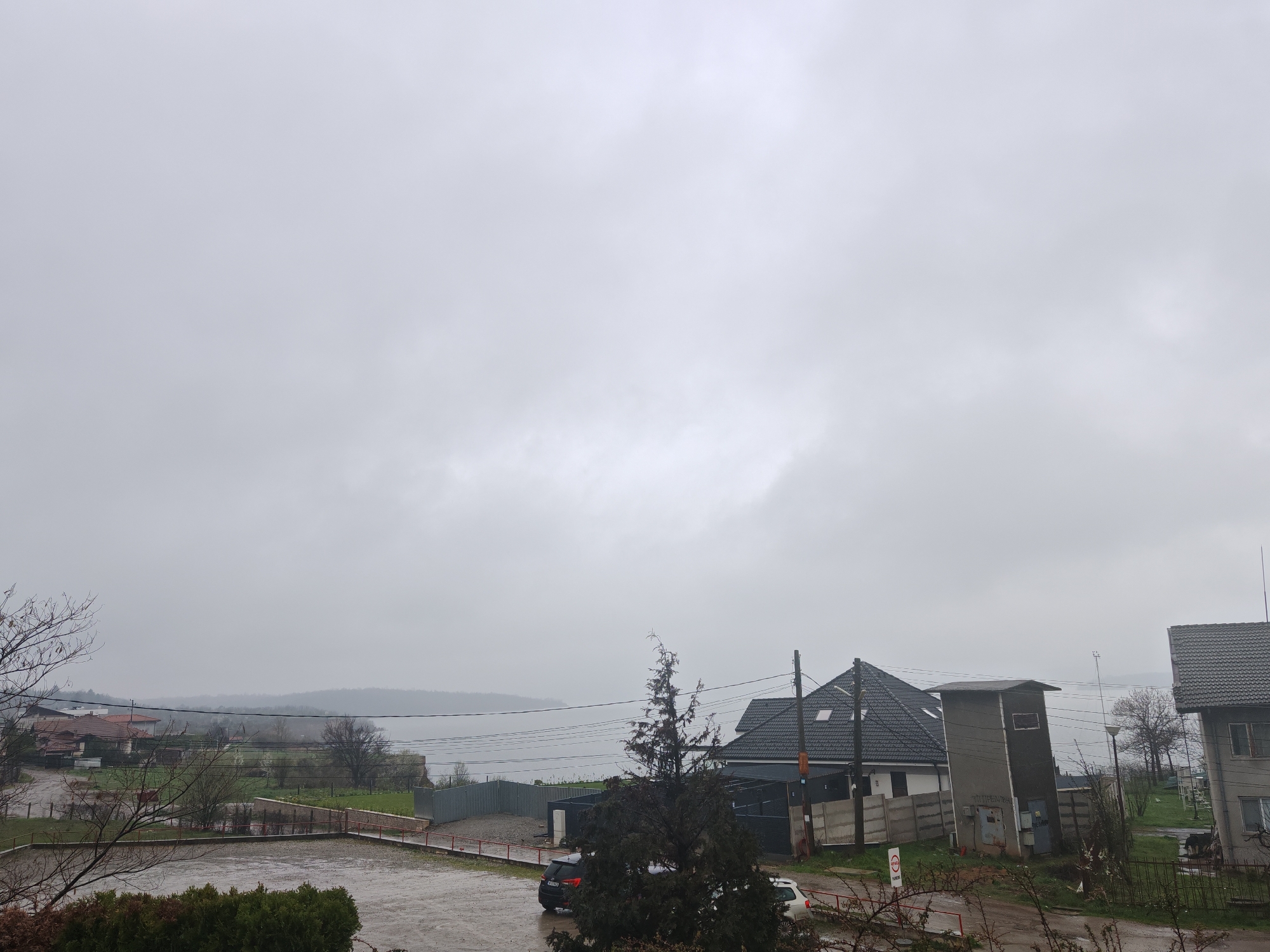 Overcast weather observed across Montana, Bulgaria residential area