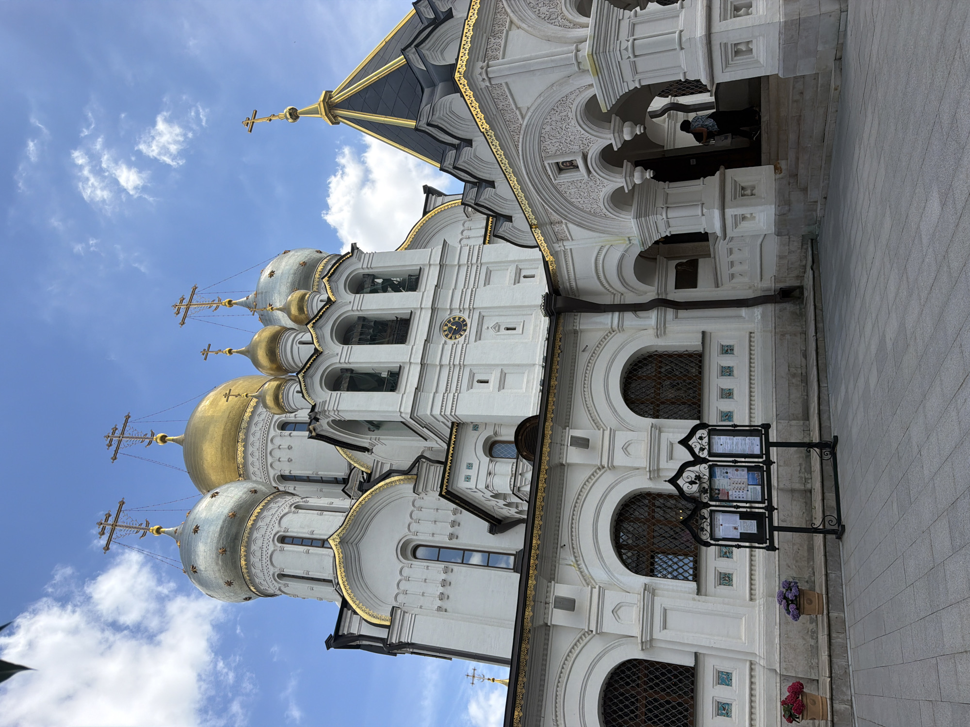 Moscow's Orthodox churches, inside and out, on a June morning