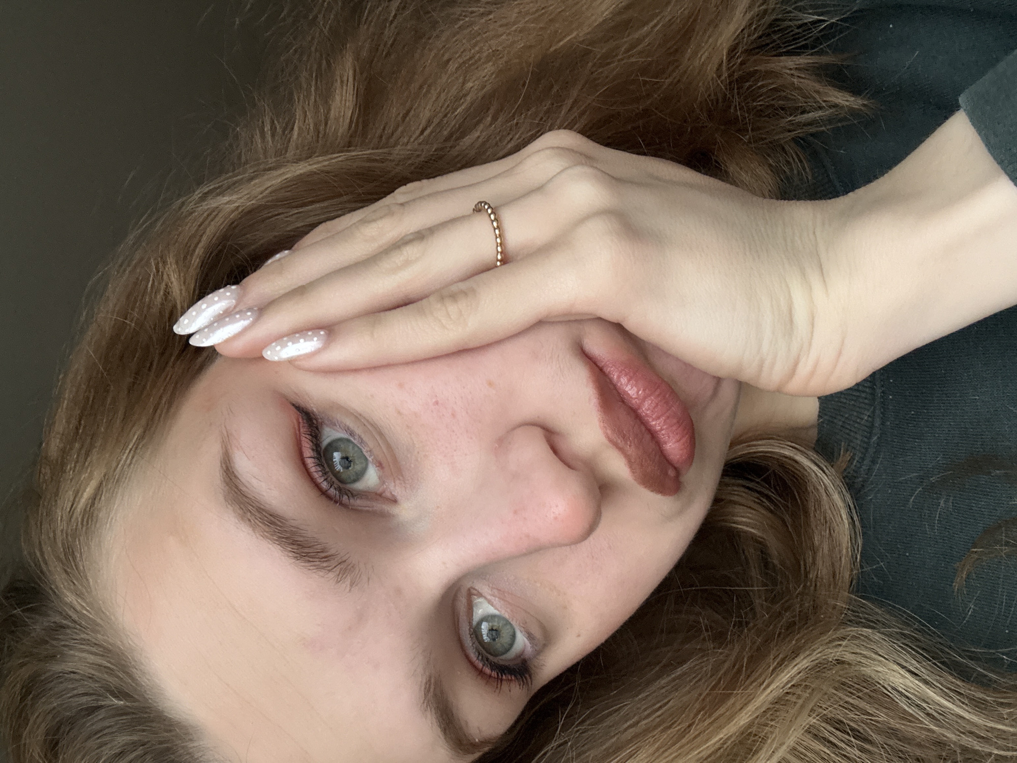 Young woman photographed in multiple casual moments in Belgrade