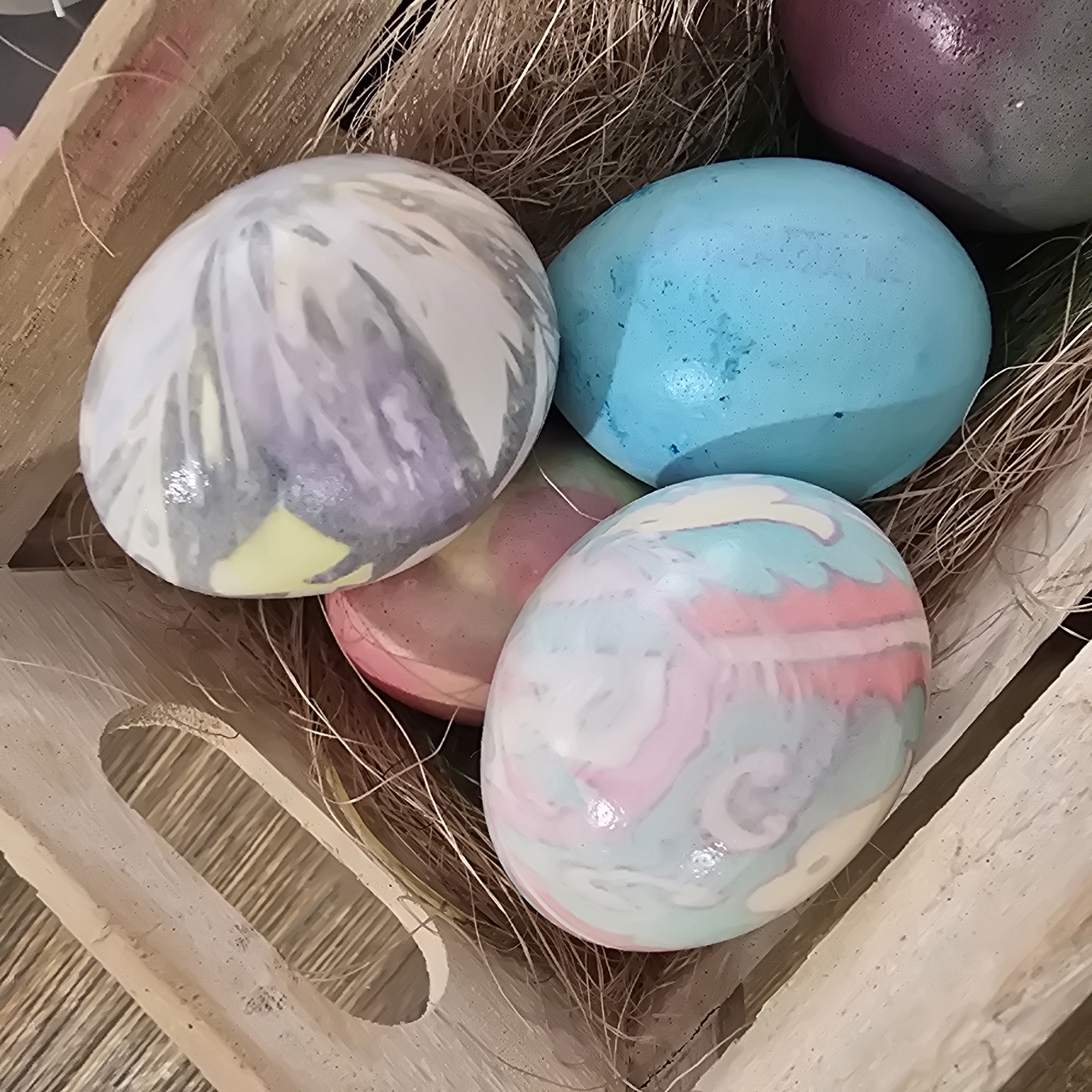 Easter egg displays observed in Plovdiv, Bulgaria