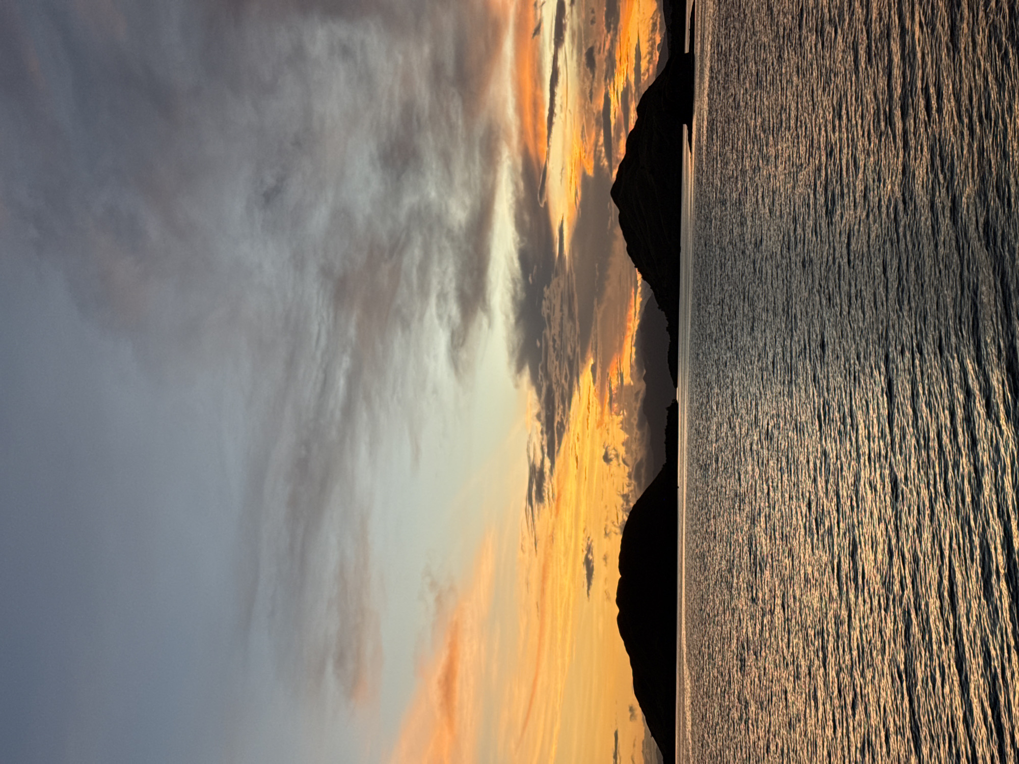 Sunset witnessed from Indonesian waters, selfies and coastal views captured