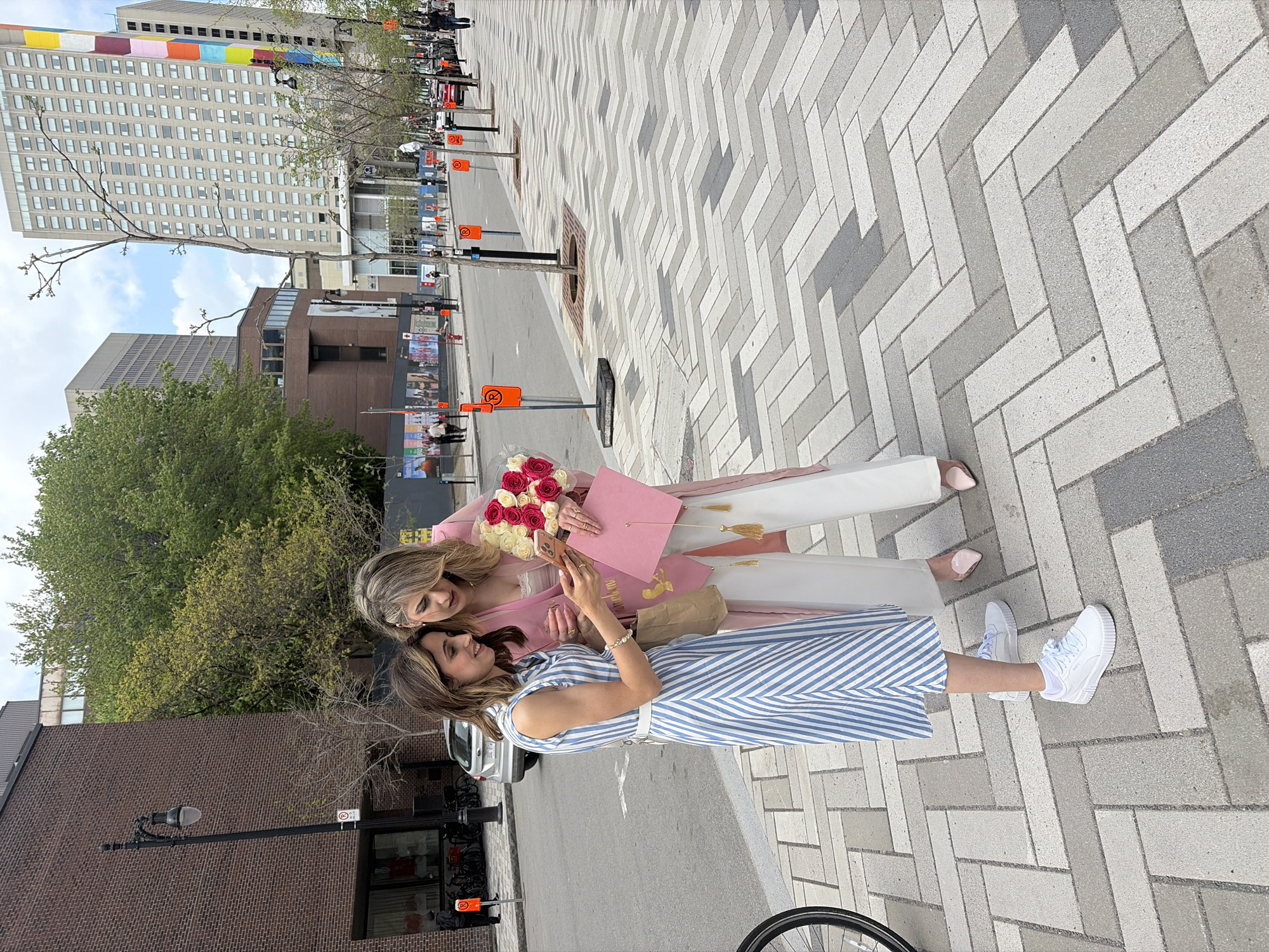 Casual street photography moments captured in downtown Montreal