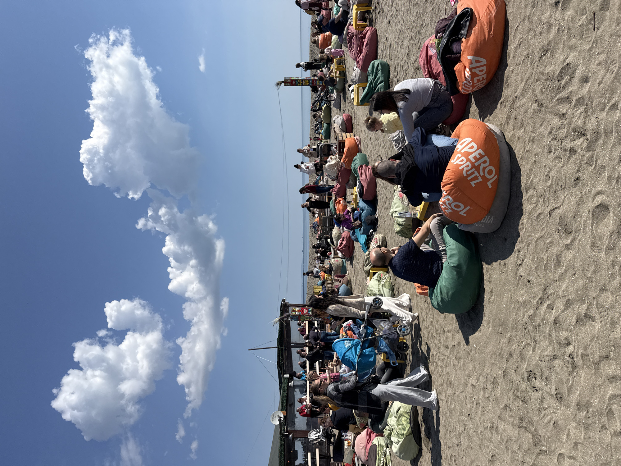 Aperol Spritz beach event draws crowds in Burgas, Bulgaria