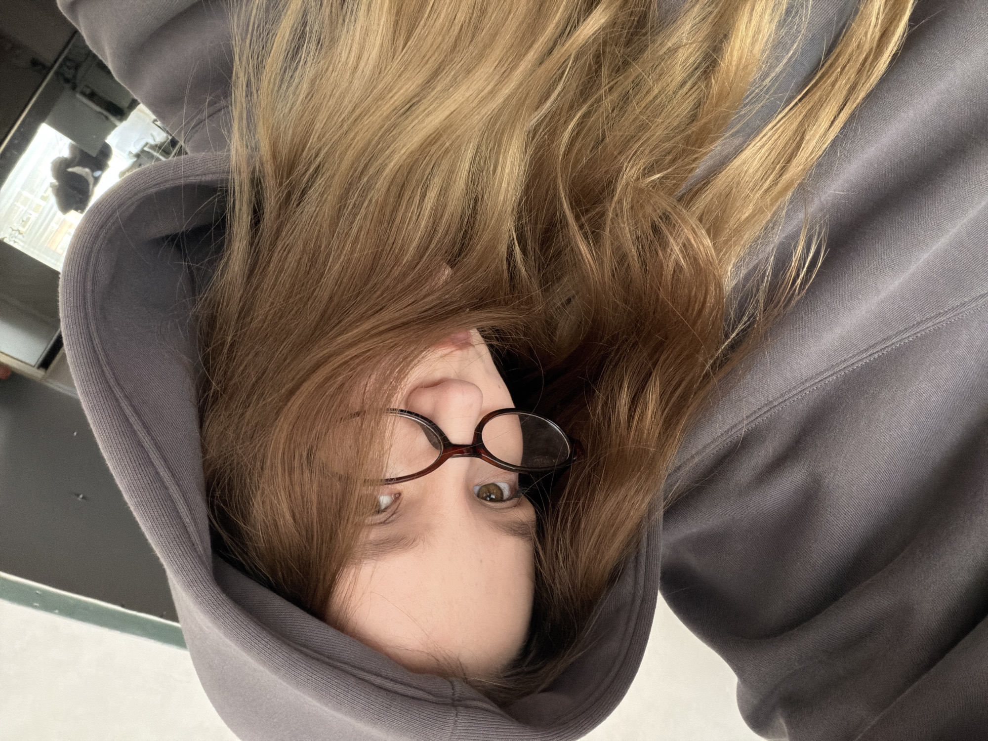 Selfie session captured in Krasnodar home setting