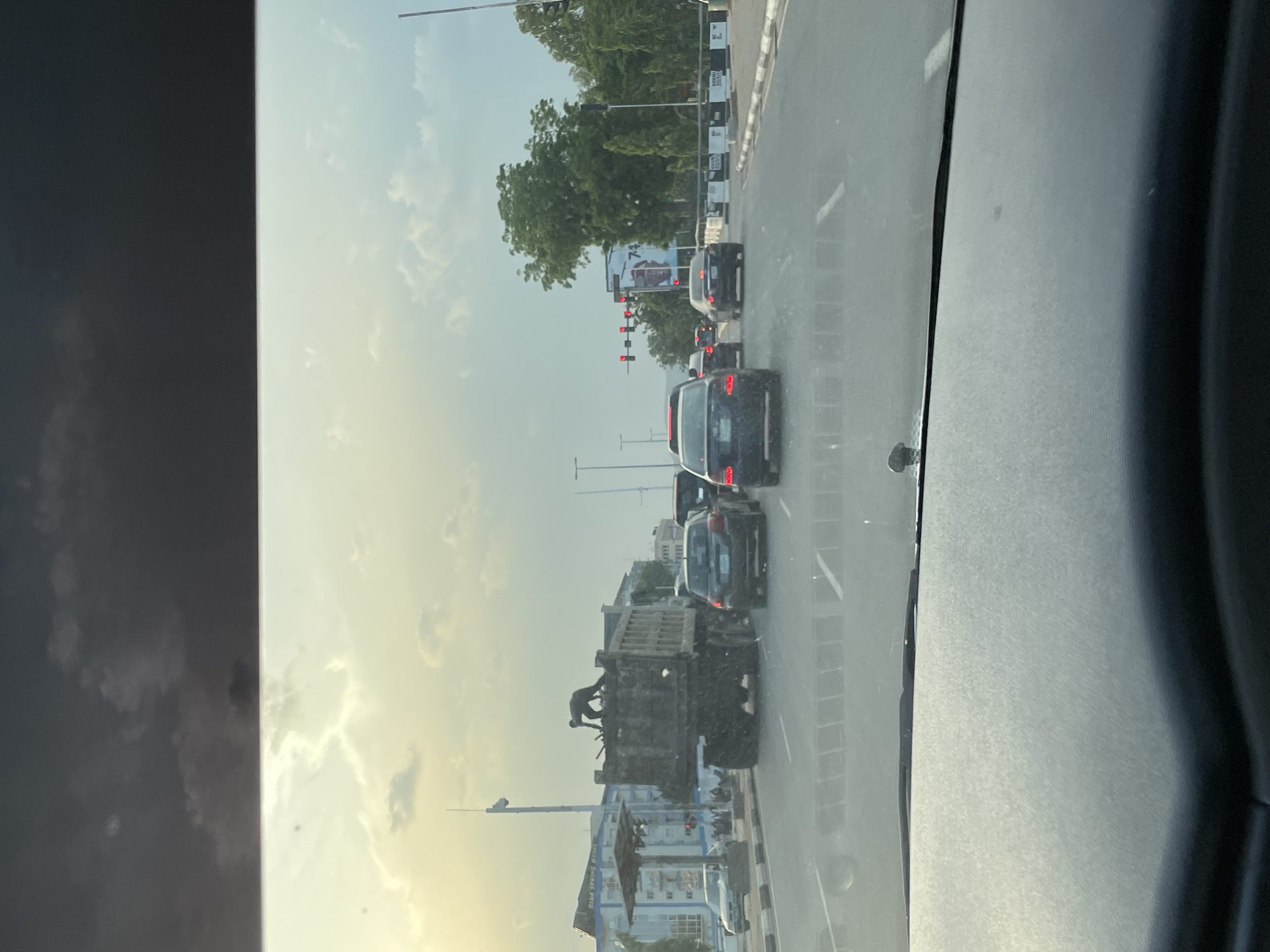 Routine traffic observed at Abuja intersection Saturday afternoon