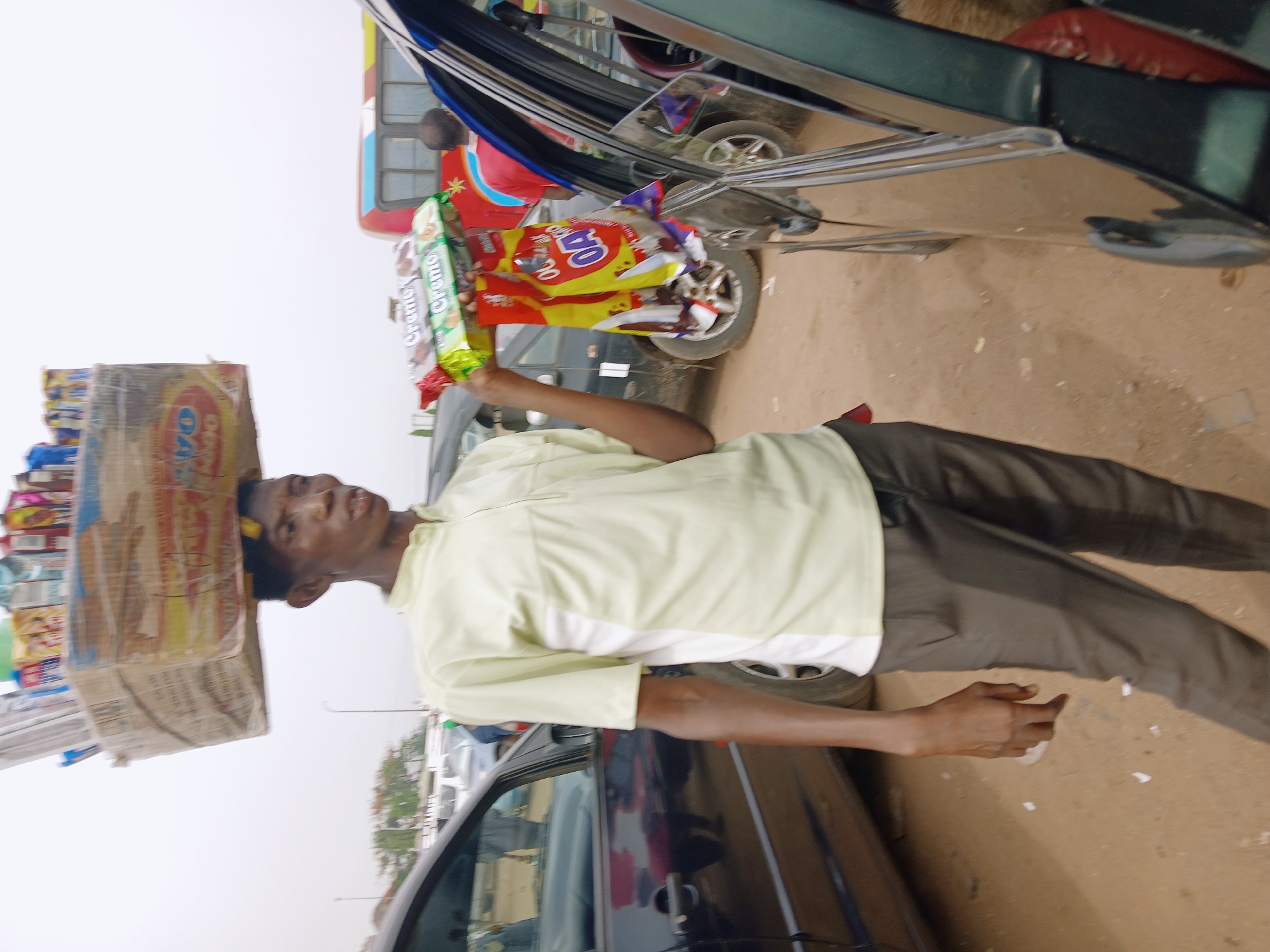 Morning commerce unfolds at Nyanya market, Nigeria