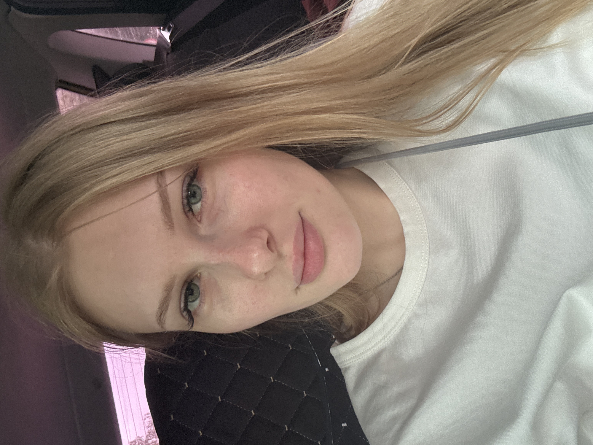 Casual car selfie in Perm, Russia