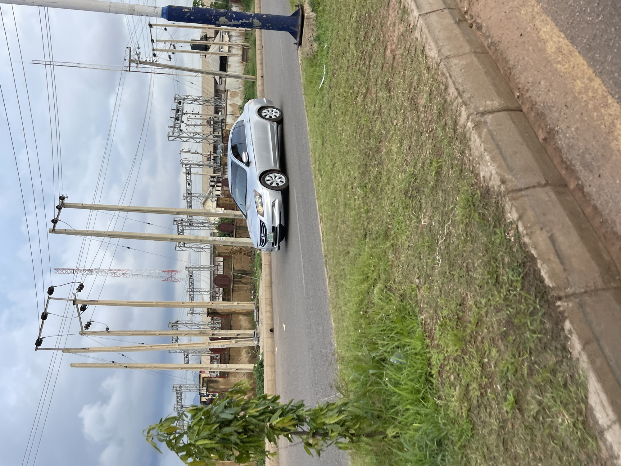 Street conditions and outdoor training near New Stadium, Nigeria