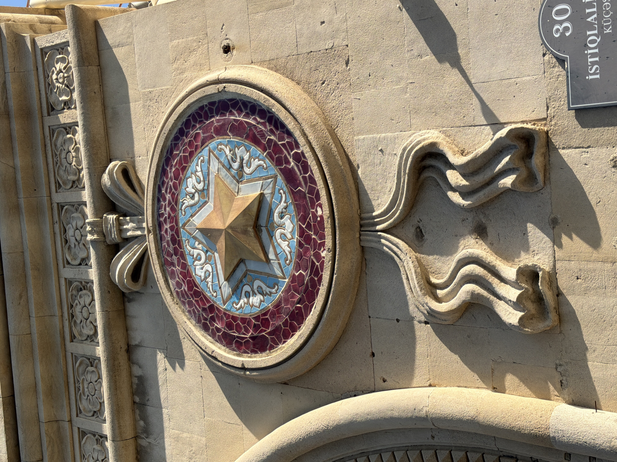 Street-level tour through Baku's Old City and historic landmarks