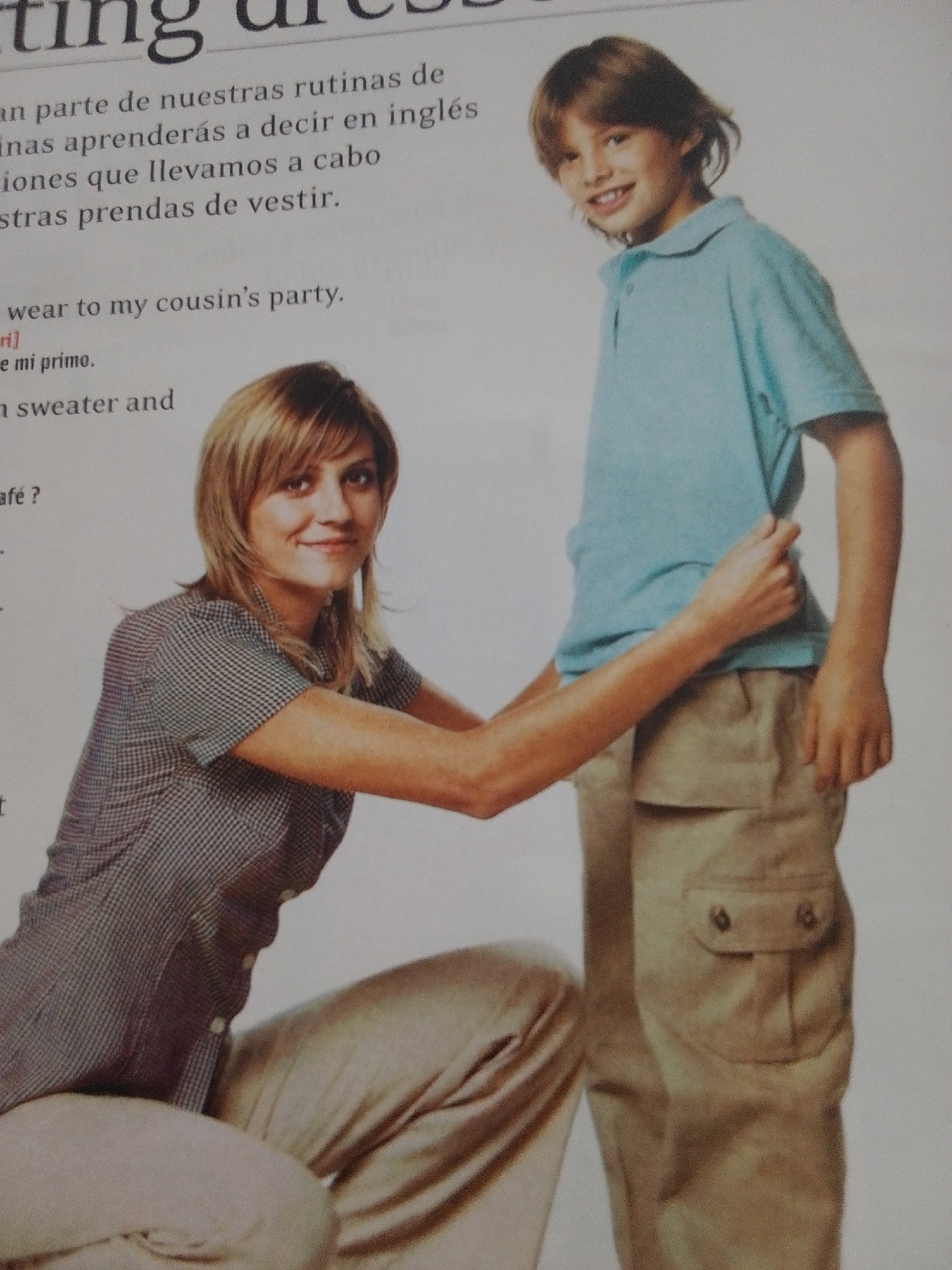 Educational materials and local snapshots from La Tagua, Venezuela