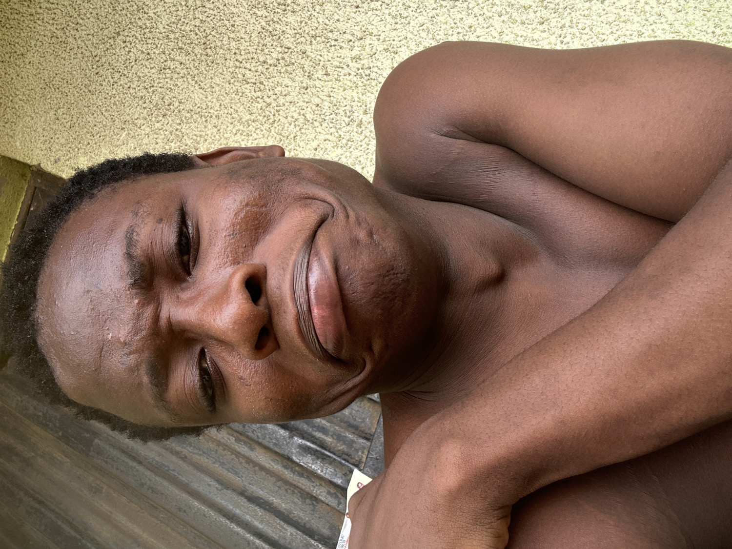 Portrait session captures young Black man in various expressions