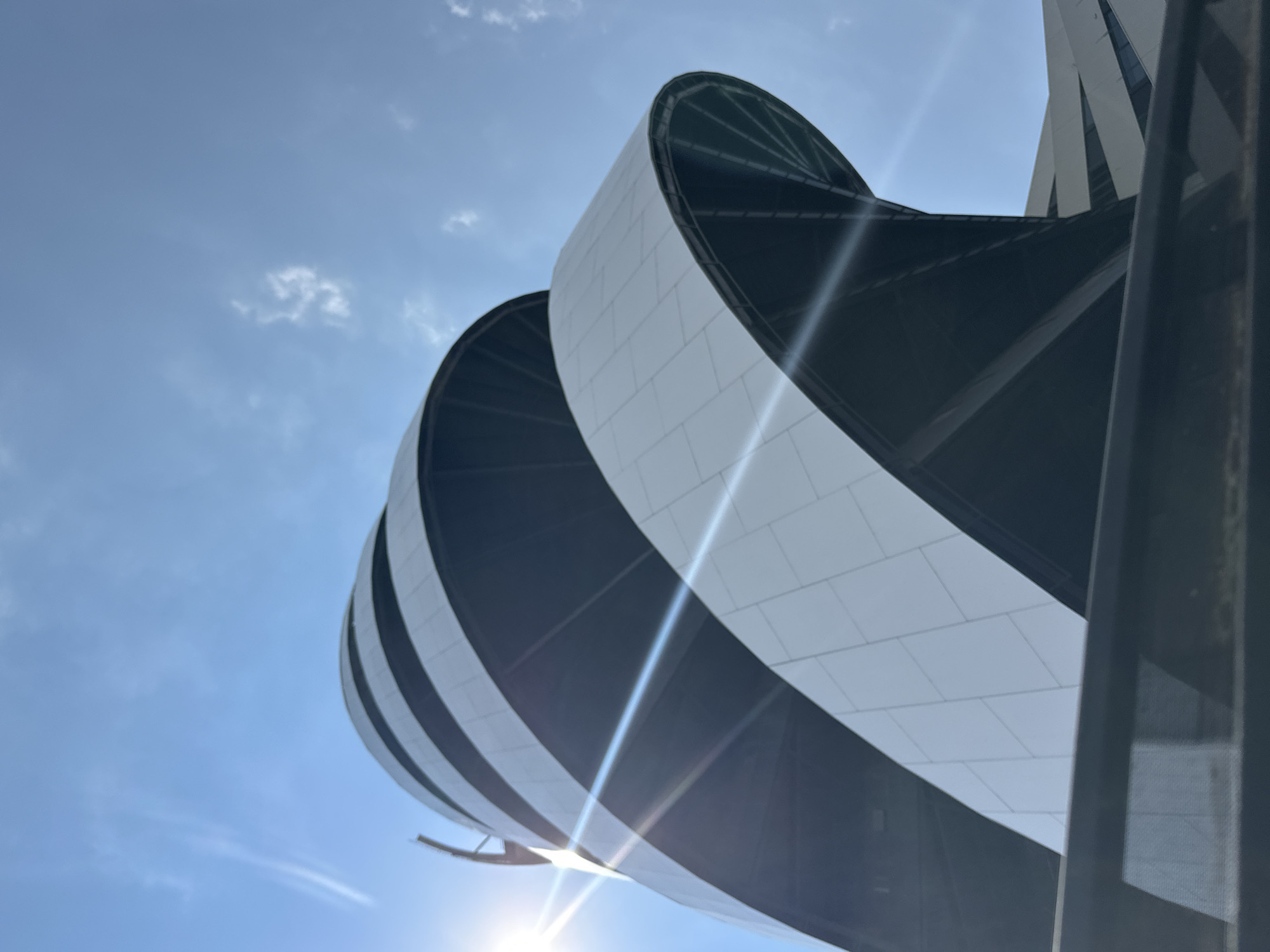 Stadium architecture documented at Estadio Cuauhtémoc in Mexico
