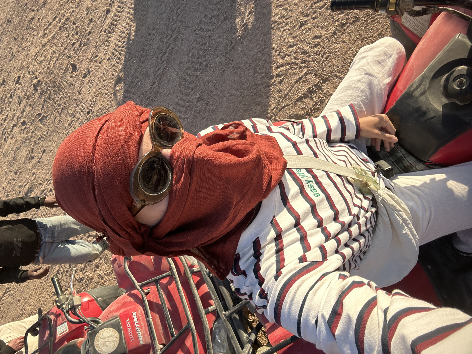 ATV rider spotted in desert near Sharm El Sheikh