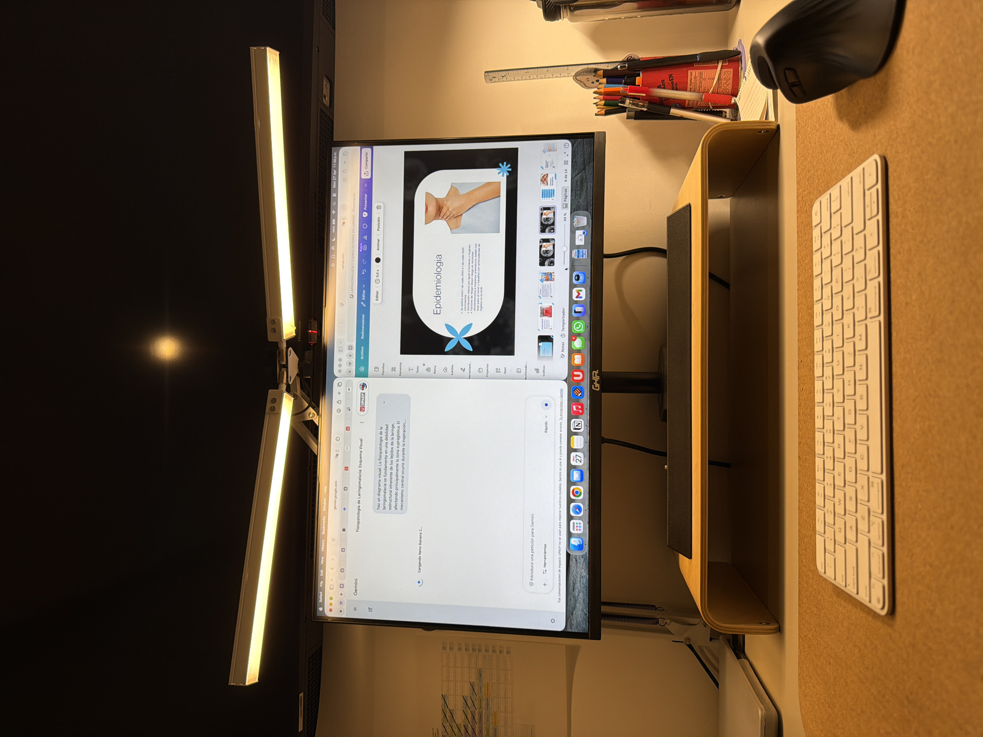 Late-night computer work session documented in Santa Clara Ocoyucan