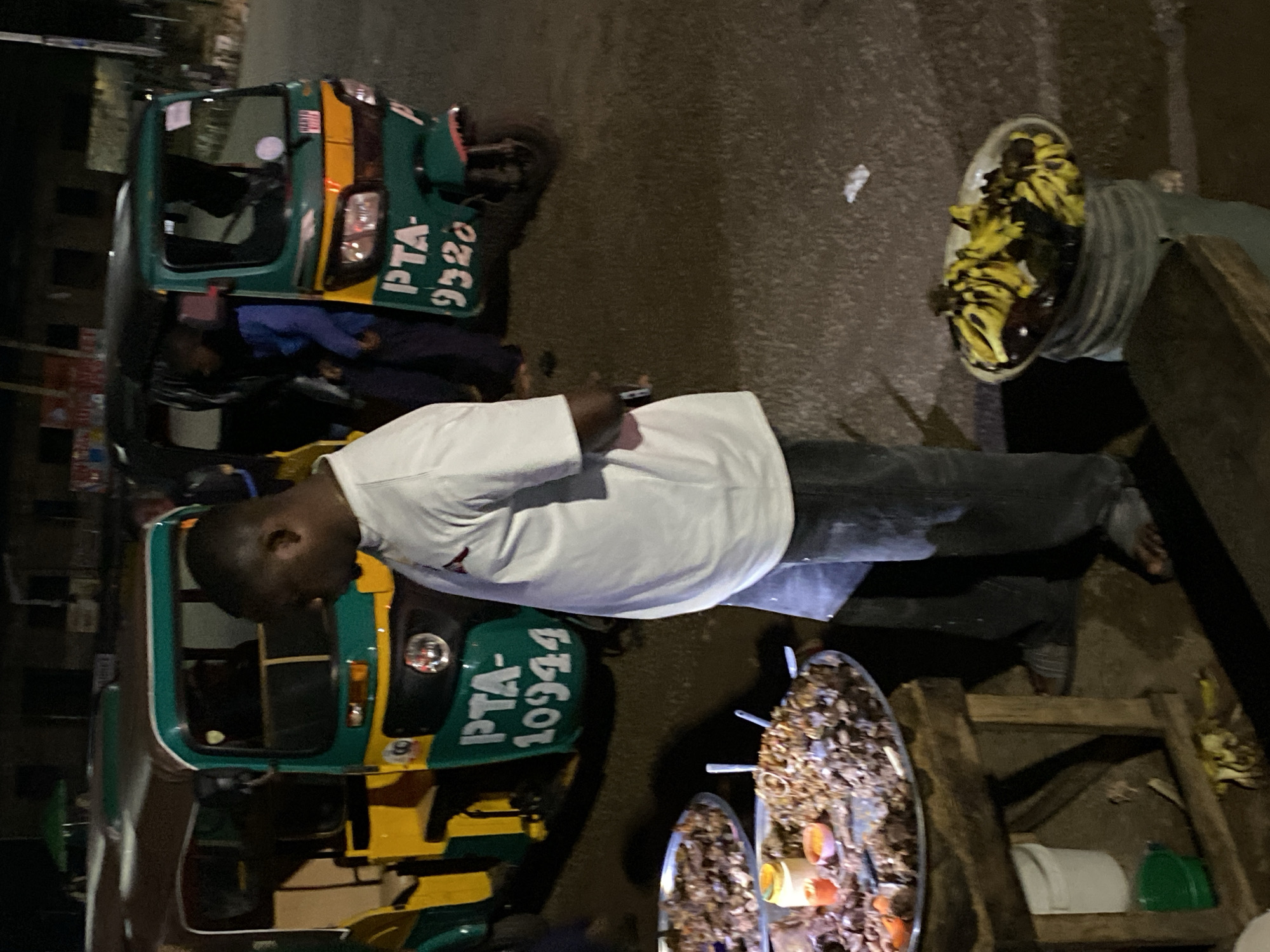 Evening street life documented in Bukuru, Nigeria