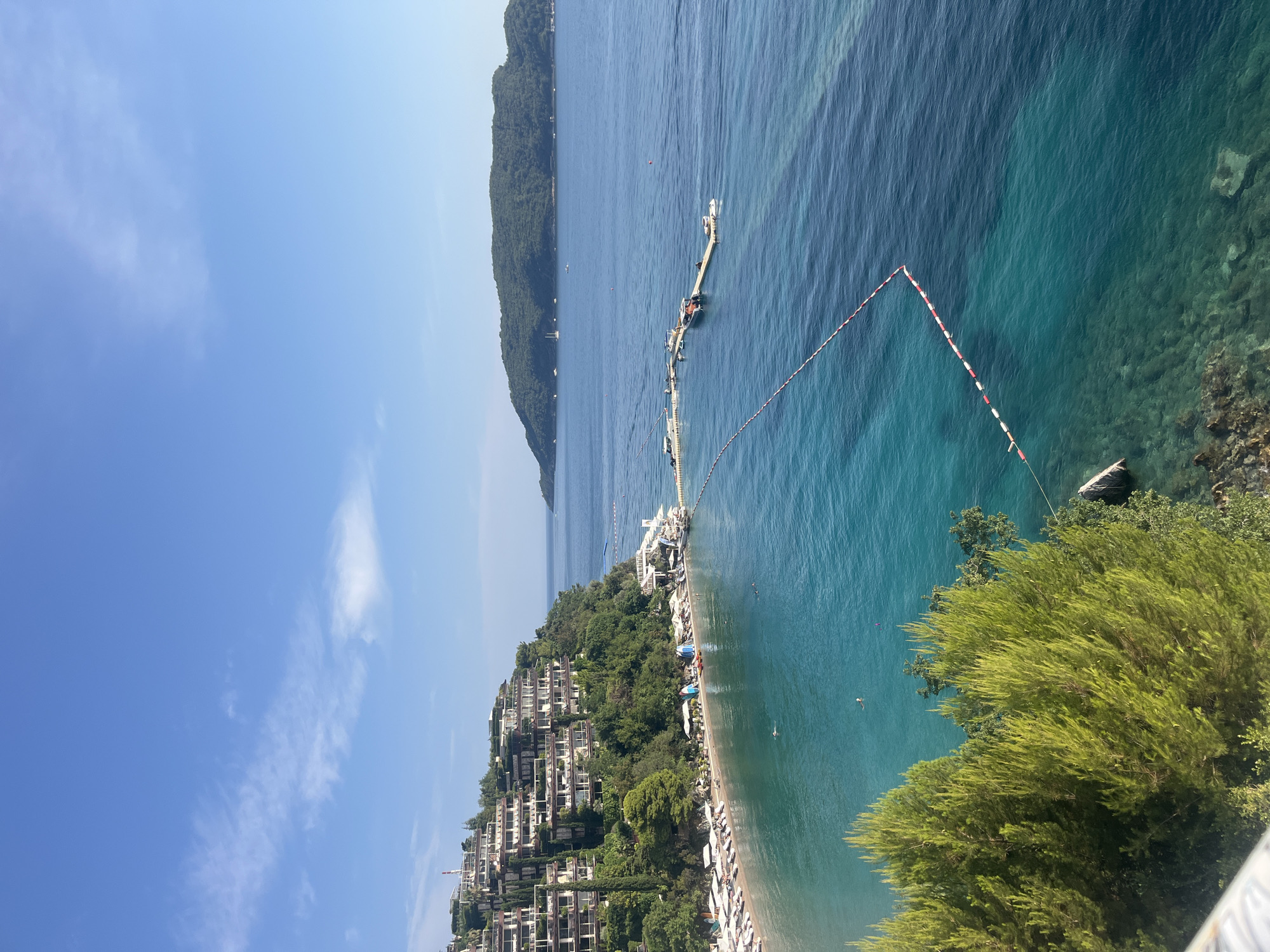 Summer afternoon on the Budva waterfront, Montenegro