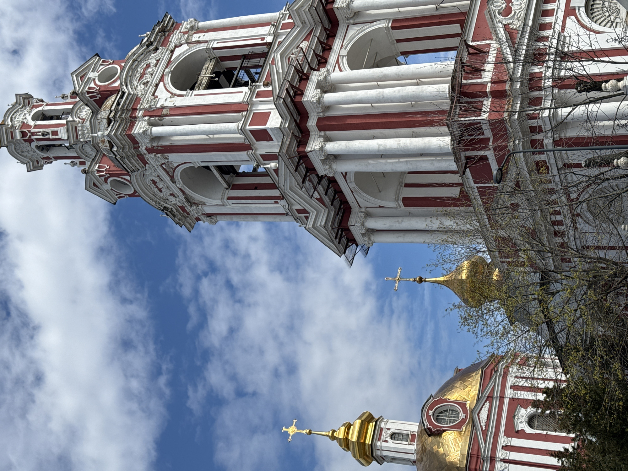 Tourist captures spring floral displays at Moscow's Novodevichy Convent