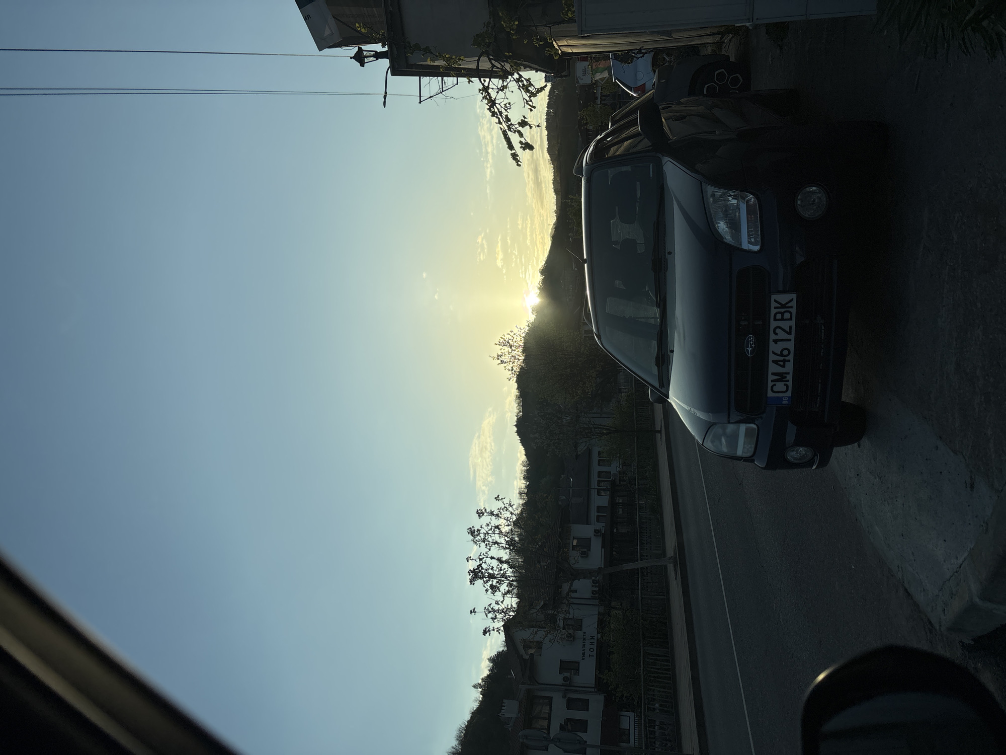 Witness documents twilight scenes across Bulgarian mountain town Zlatograd