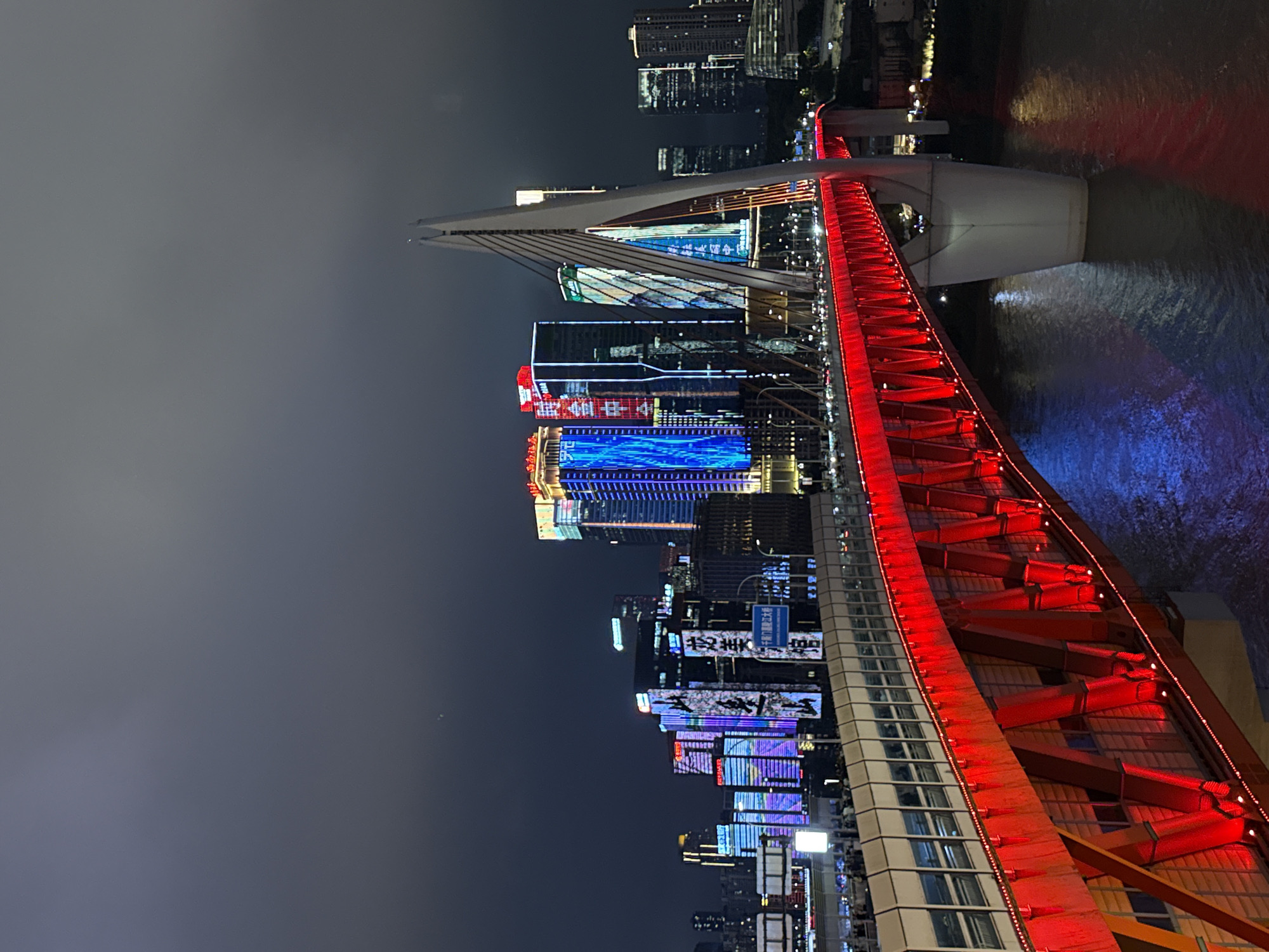 Chongqing's Yuzhong waterfront buzzing on a summer night
