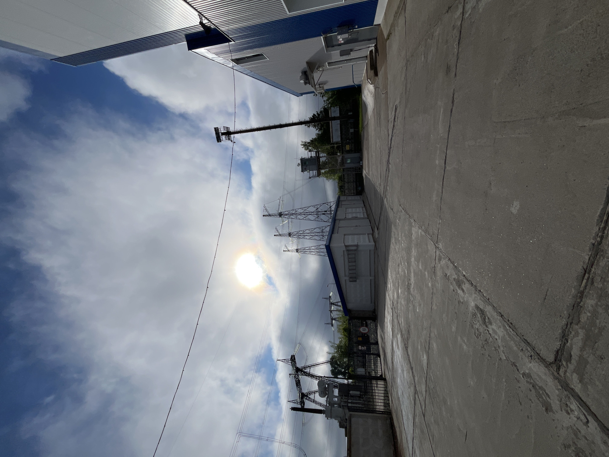 Cyclist documents early morning ride through Chaikovsky industrial zone