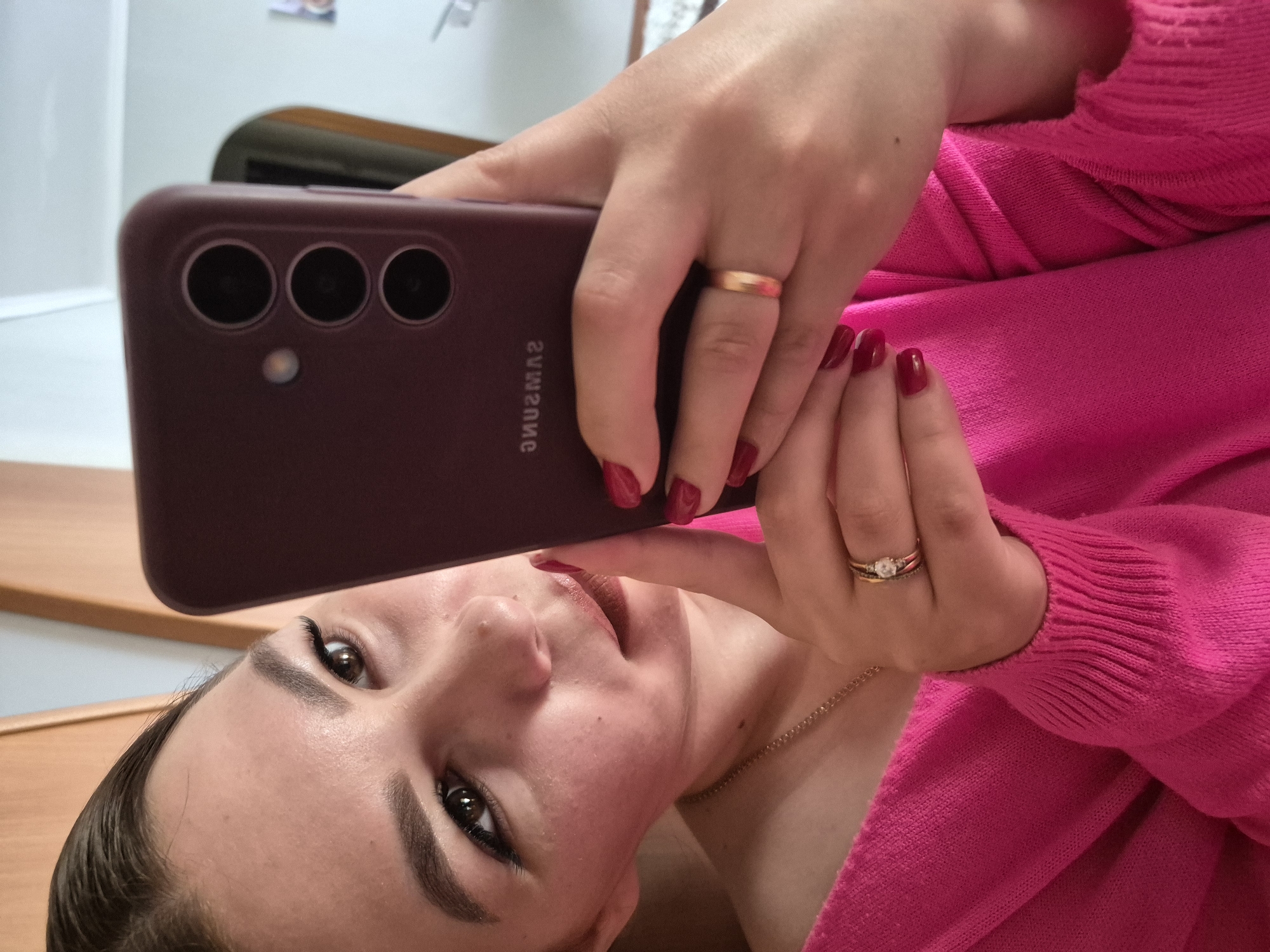 Morning selfies and school gathering captured in Tobolsk