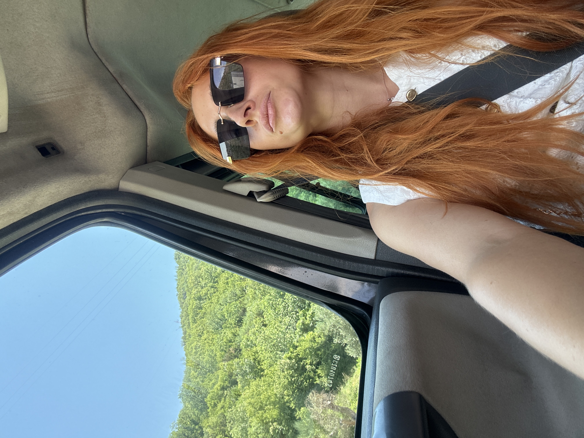 Cruising the Adriatic coastal road past Sveti Stefan