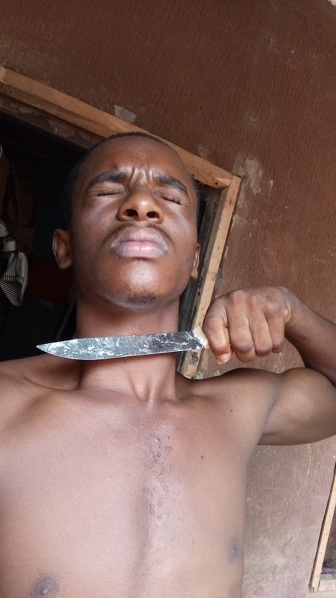 Morning domestic life documented in Onitsha, Nigeria
