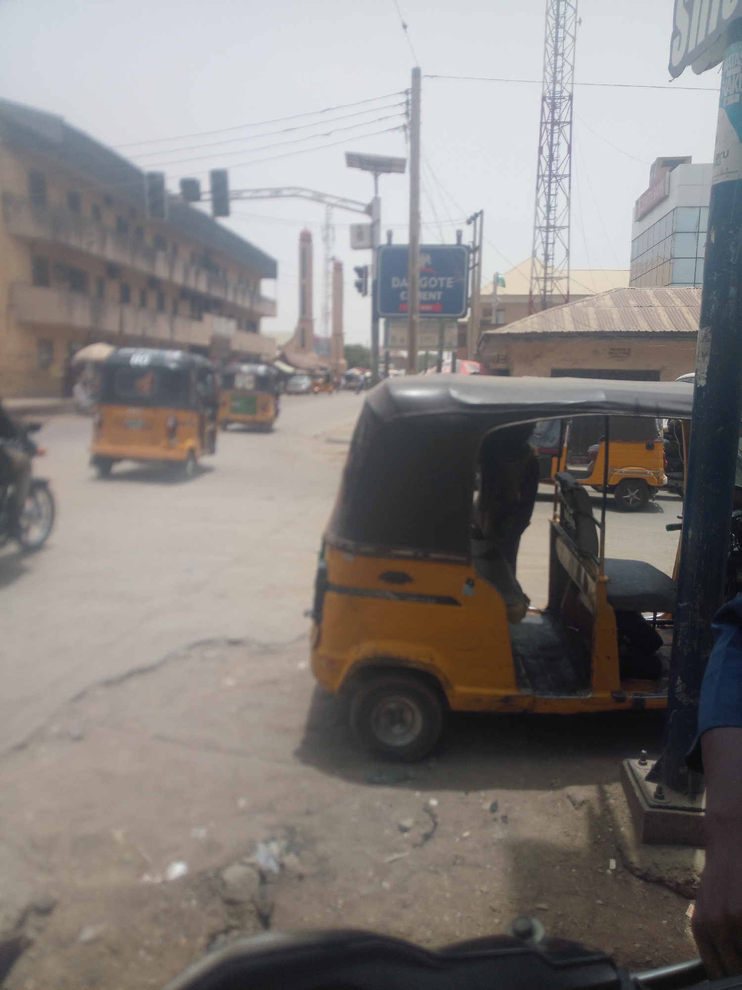 Street transportation activity observed in Maiburiji, Nigeria