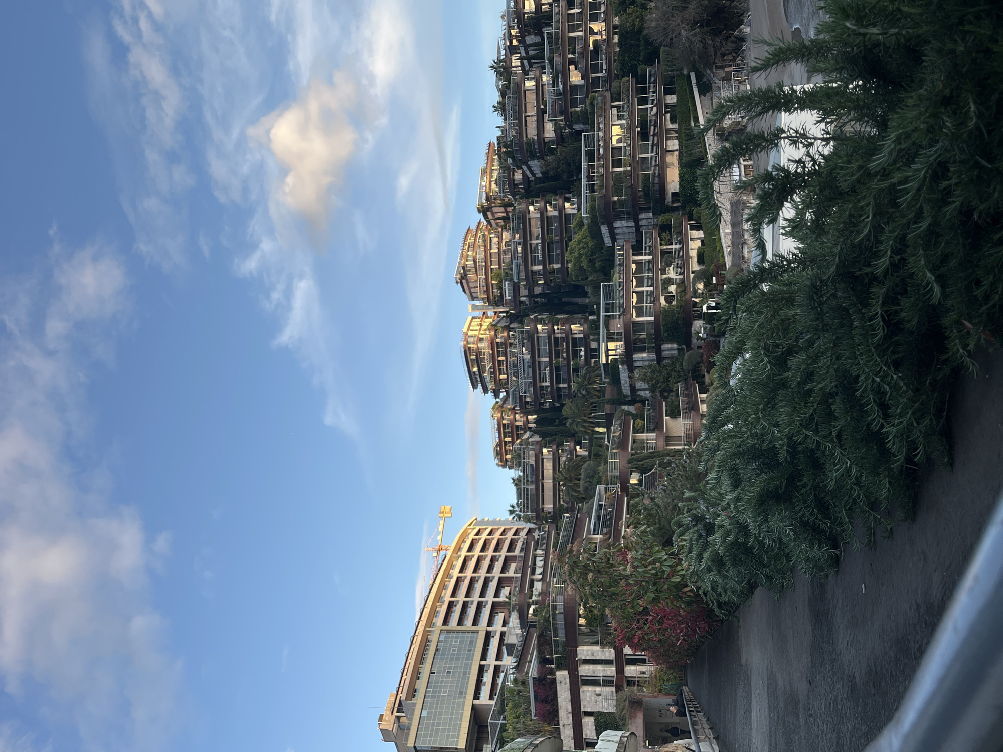 Coastal views captured at Budva resort complex, Montenegro
