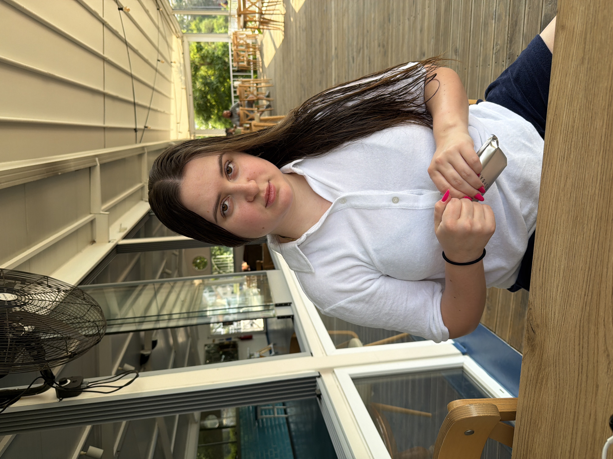 Afternoon drinks at a Fethiye marina terrace