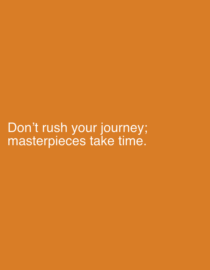 Motivational quote graphics on growth and patience from Jalingo