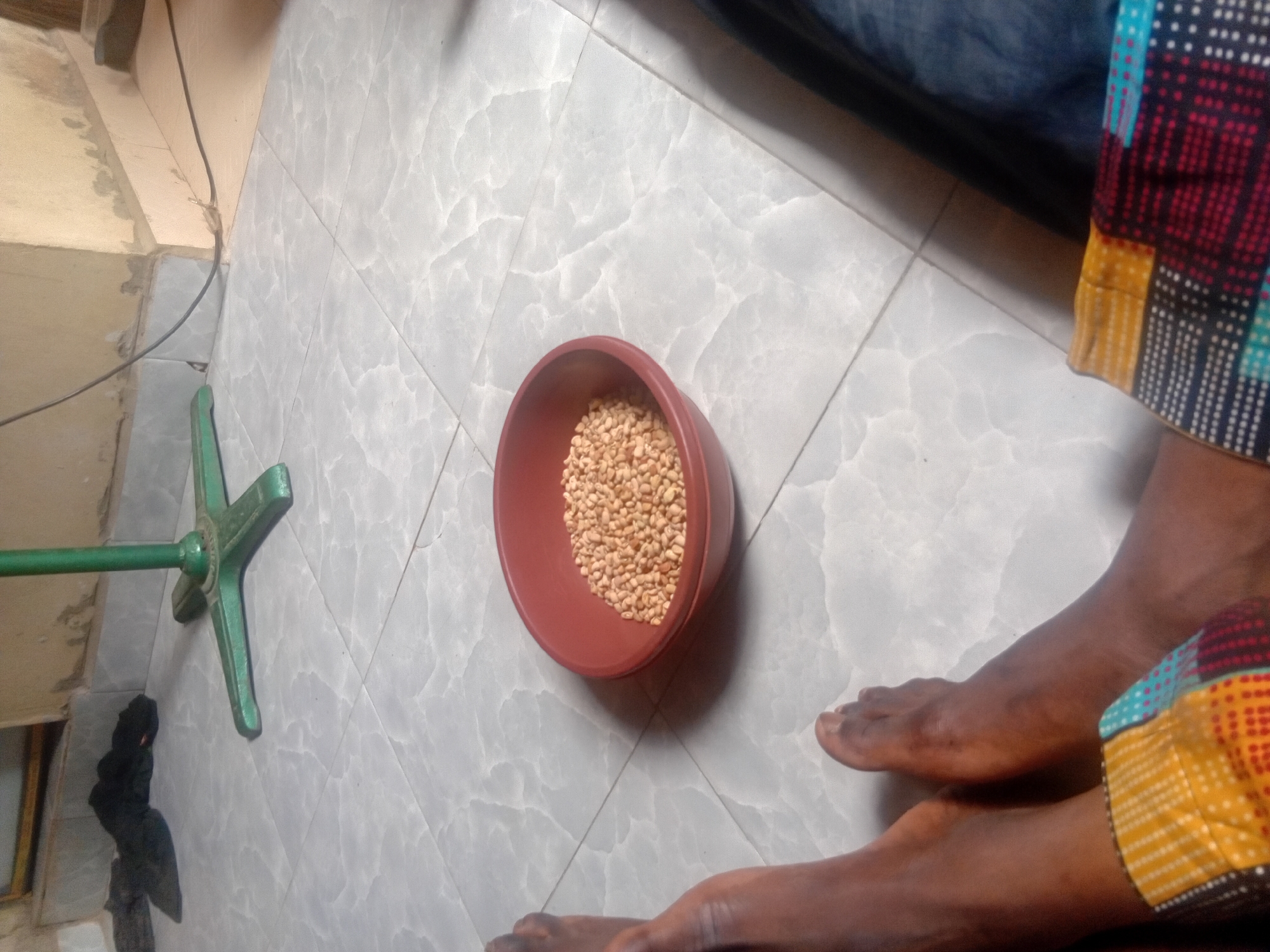 Lazy afternoon at home in Ikorodu, Nigeria