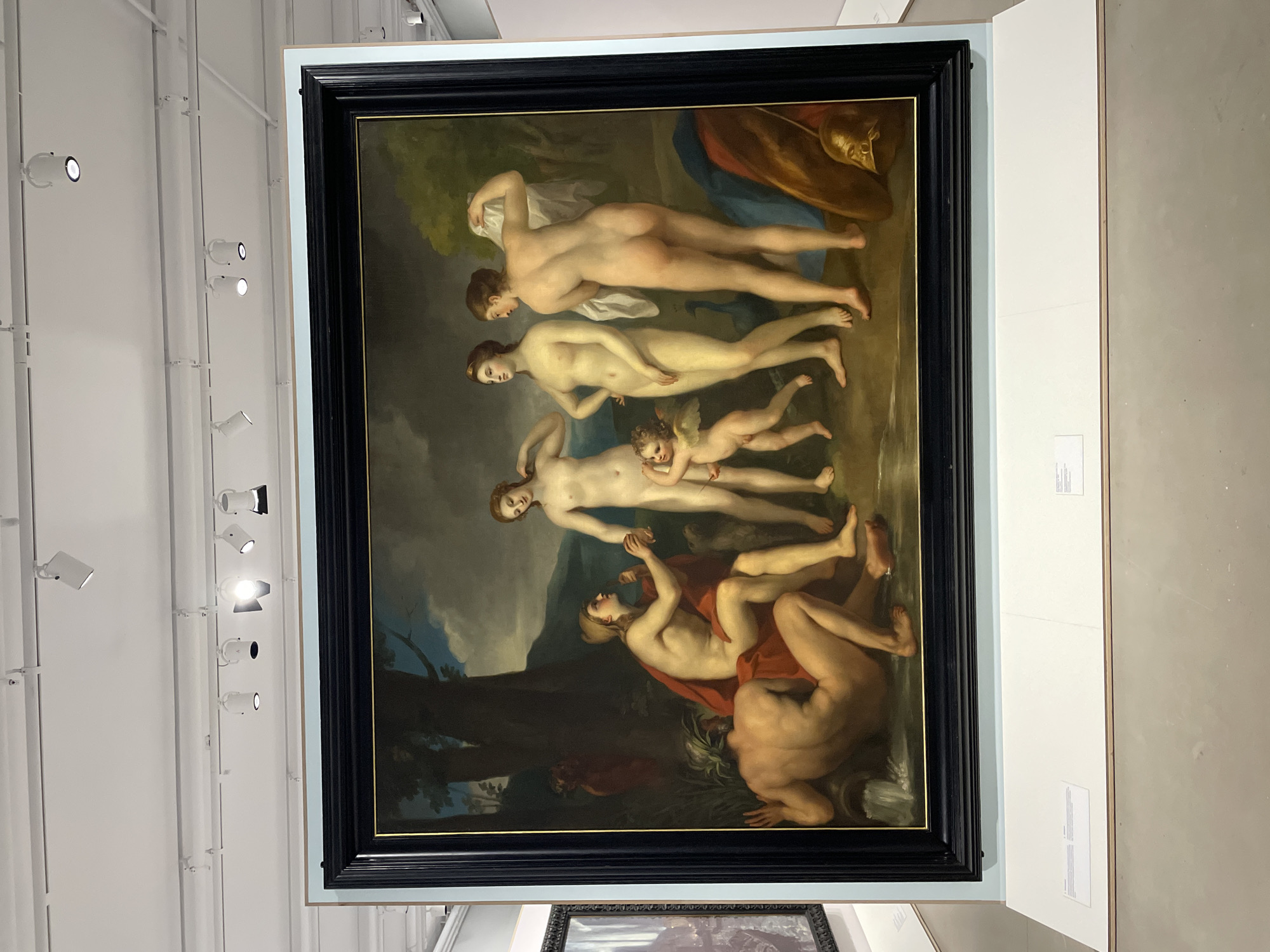 Art exhibition featuring paintings and photography in Moscow gallery