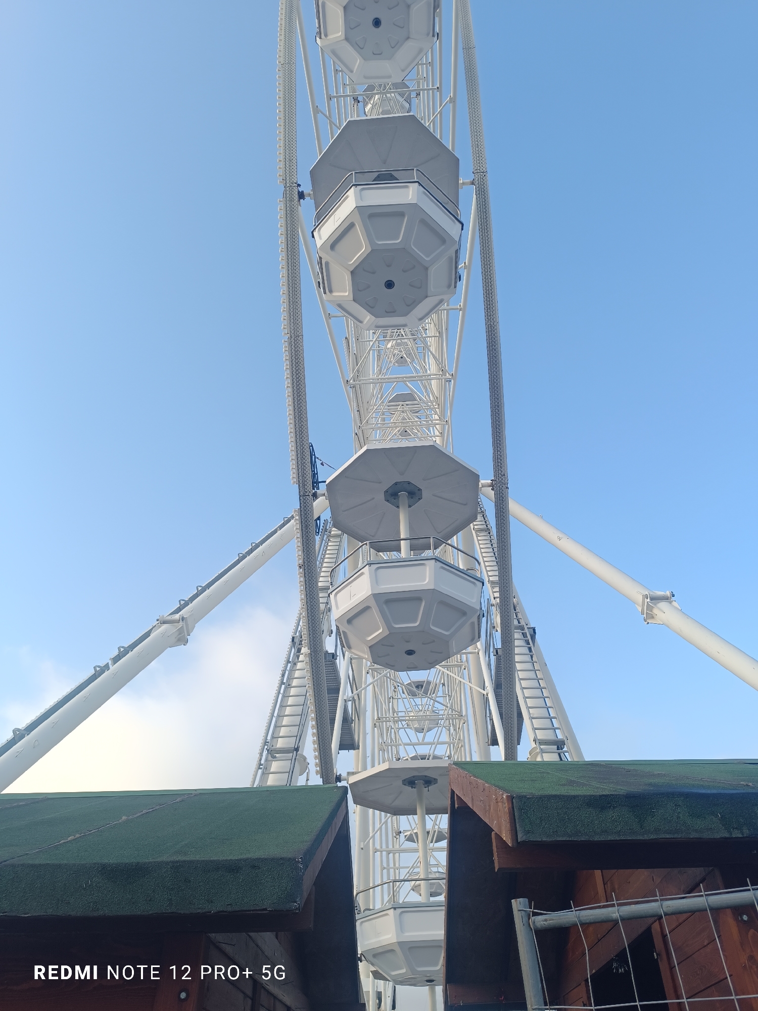 Tourist captures amusement park and harbor scenes in Varna
