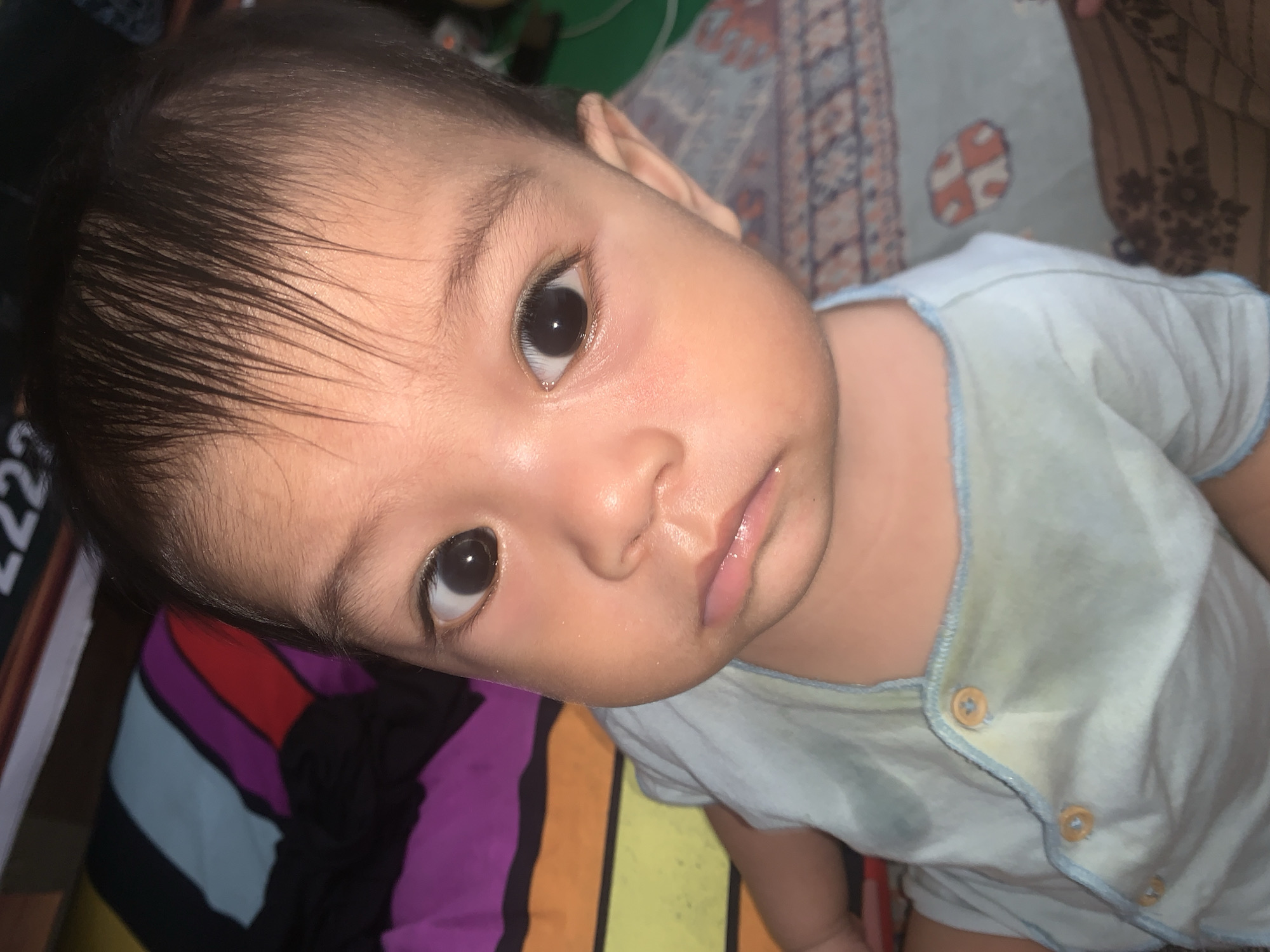 Baby and toddler at home, Sungai Meriam