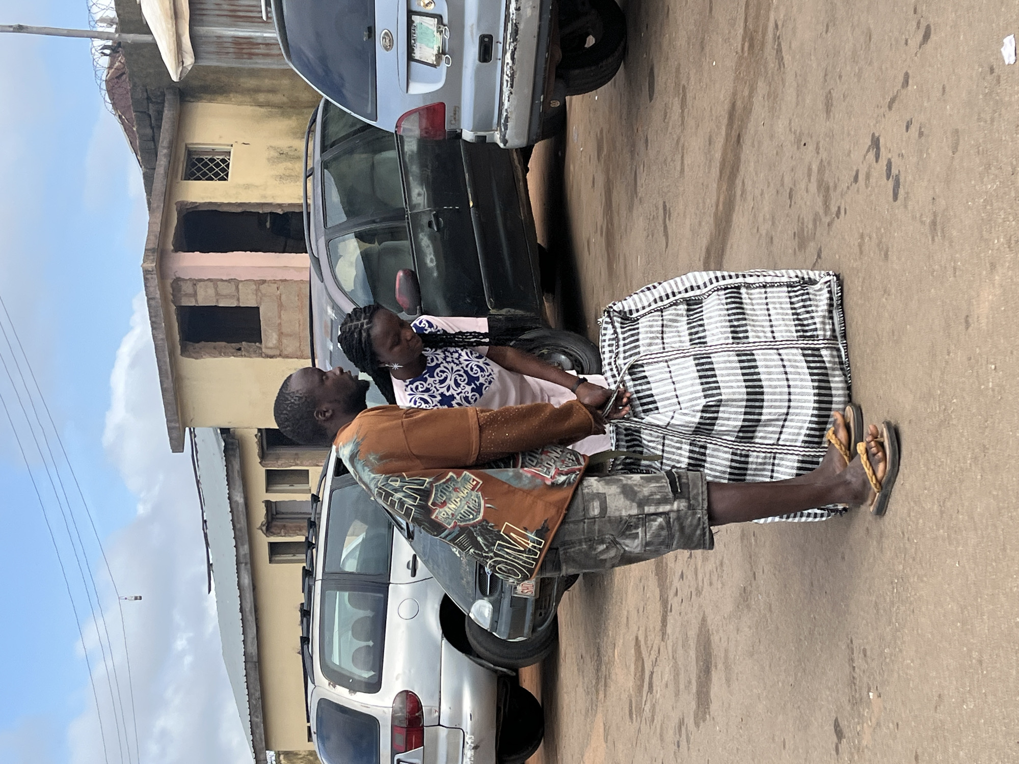 Morning market activity in Bukuru, Nigeria